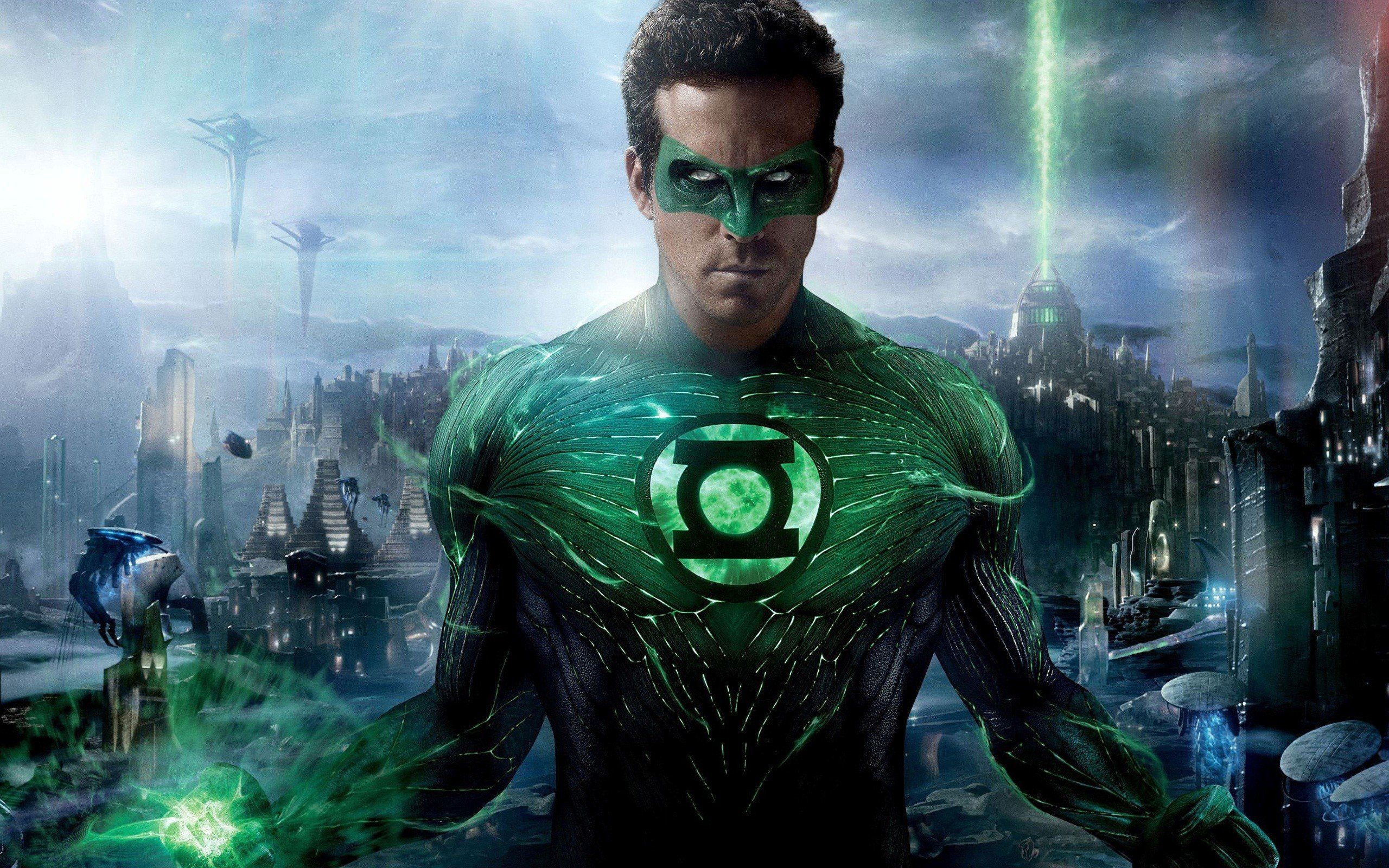 Green Lantern movies Ryan Reynolds Hal Jordan wallpaperx1600