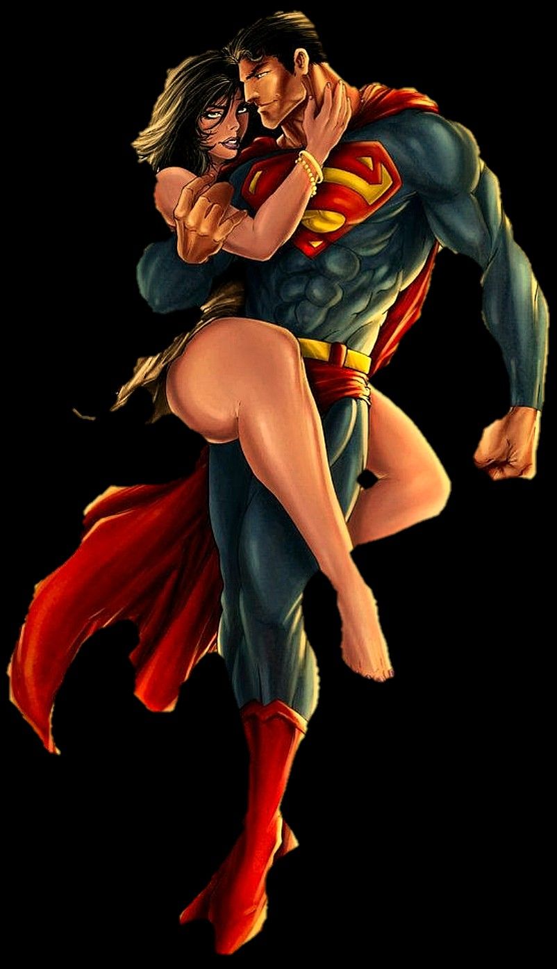 Superman & His Lois Lane. Superman art, Superman wonder woman, Comics girls