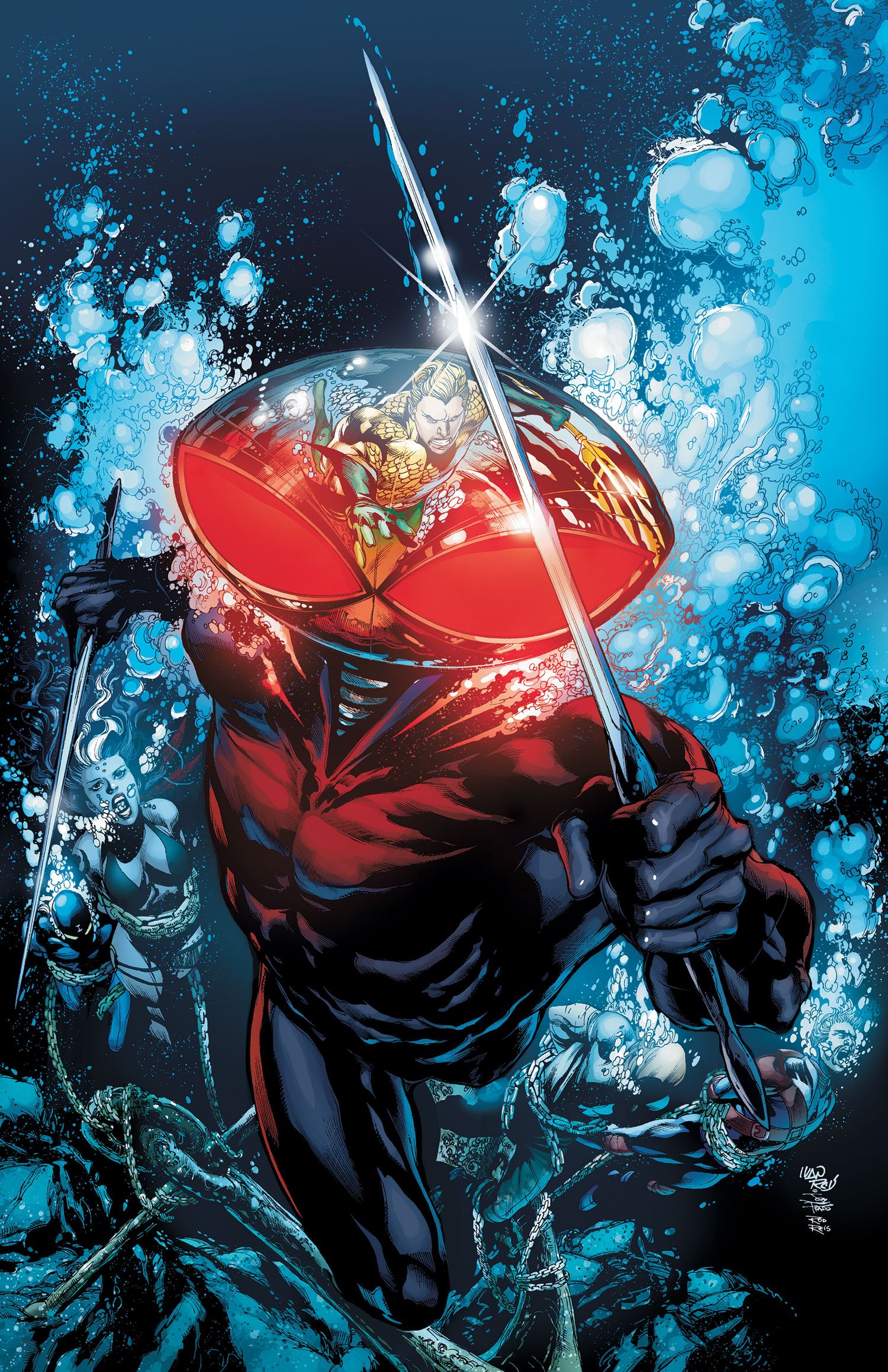 Black Manta runs the Marvel Gauntlet