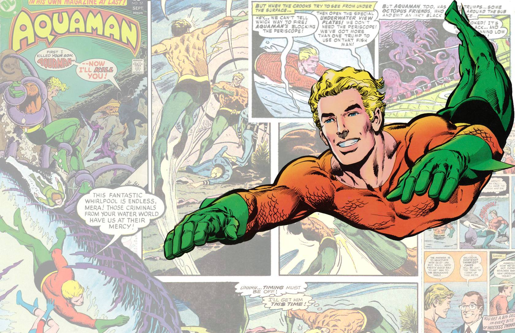 DC Comics Aquaman Wallpaper