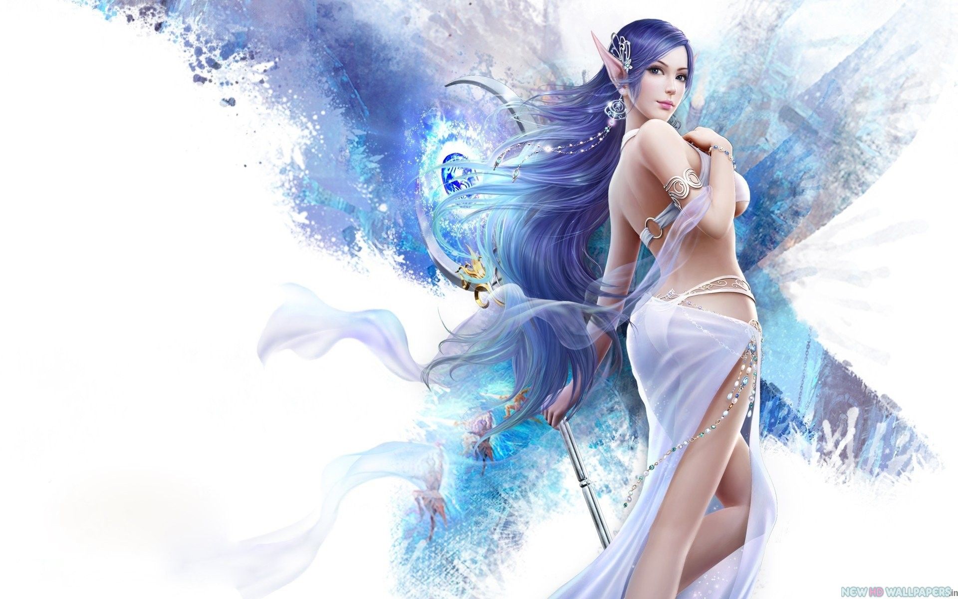 Fantasy girl HD wallpaper