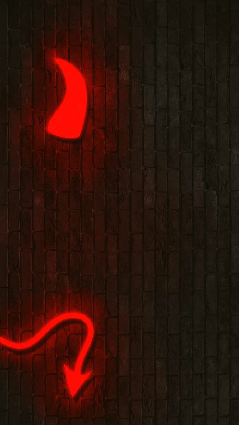Red Evil Dark iOS Power Servings 4K Wallpaper Download ⋆ Traxzee