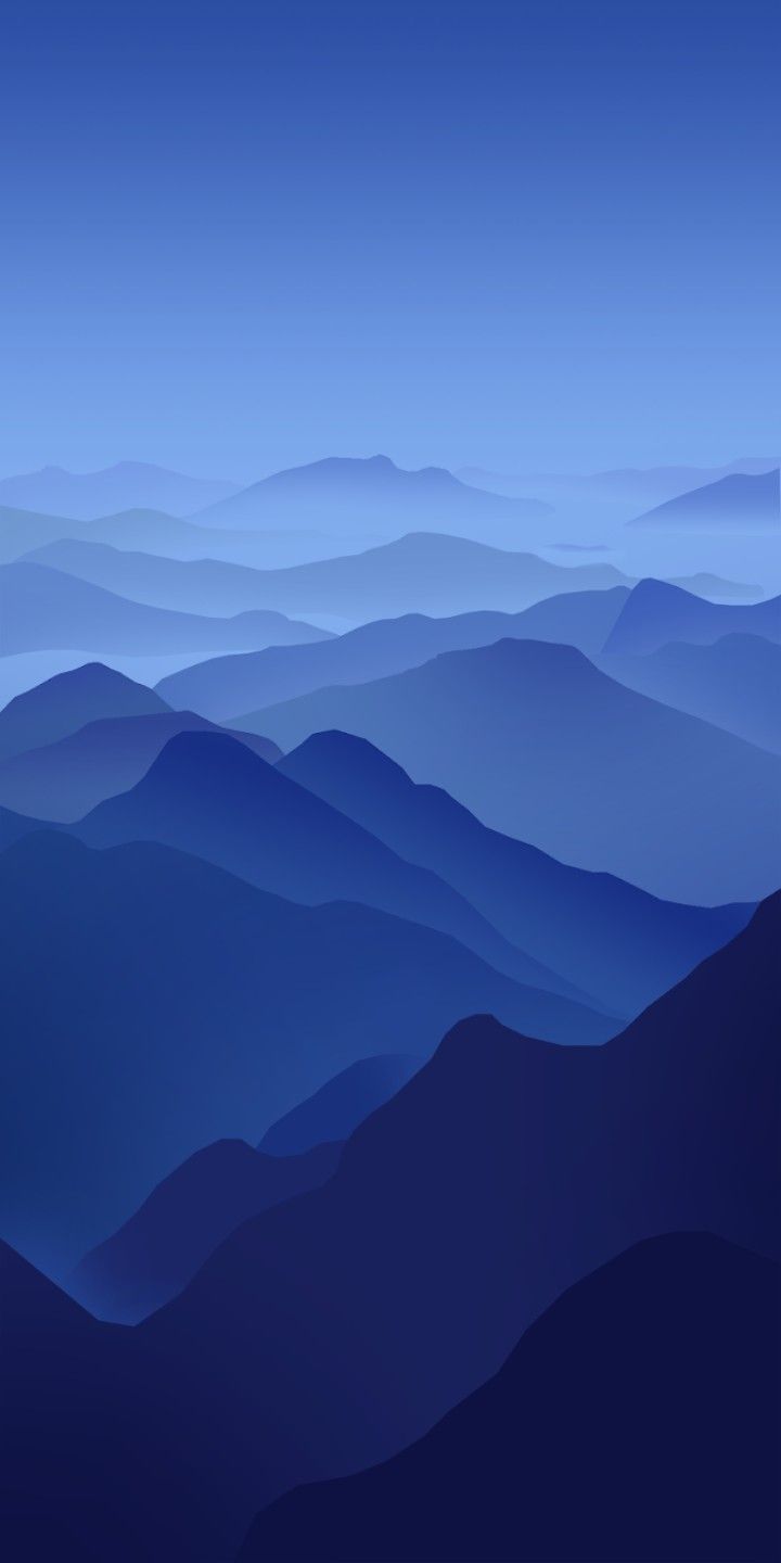 Download New Blue Background for Smartphones 2019. Nature wallpaper, Minimalist wallpaper, Blue wallpaper