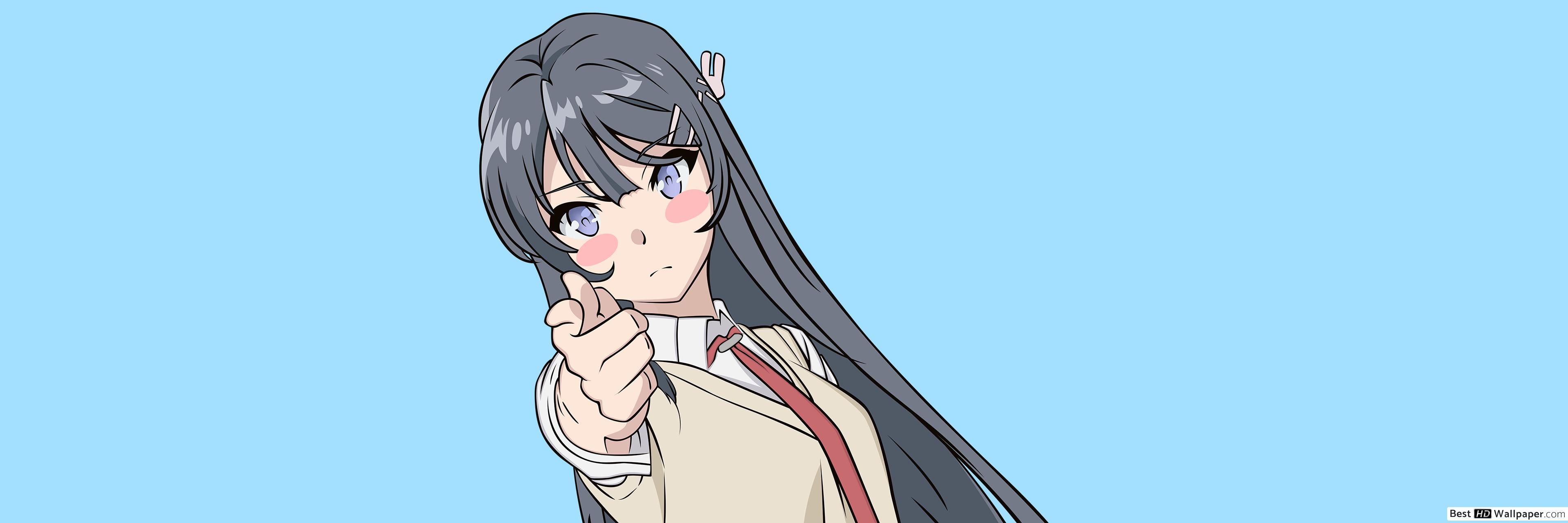 Rascal Does Not Dream Of Bunny Girl Senpai Sakurajima HD wallpaper download