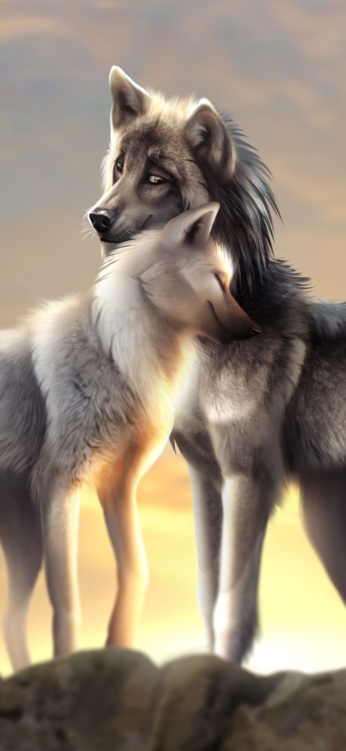 Cute Wolf Wallpapers - Wallpaper Cave