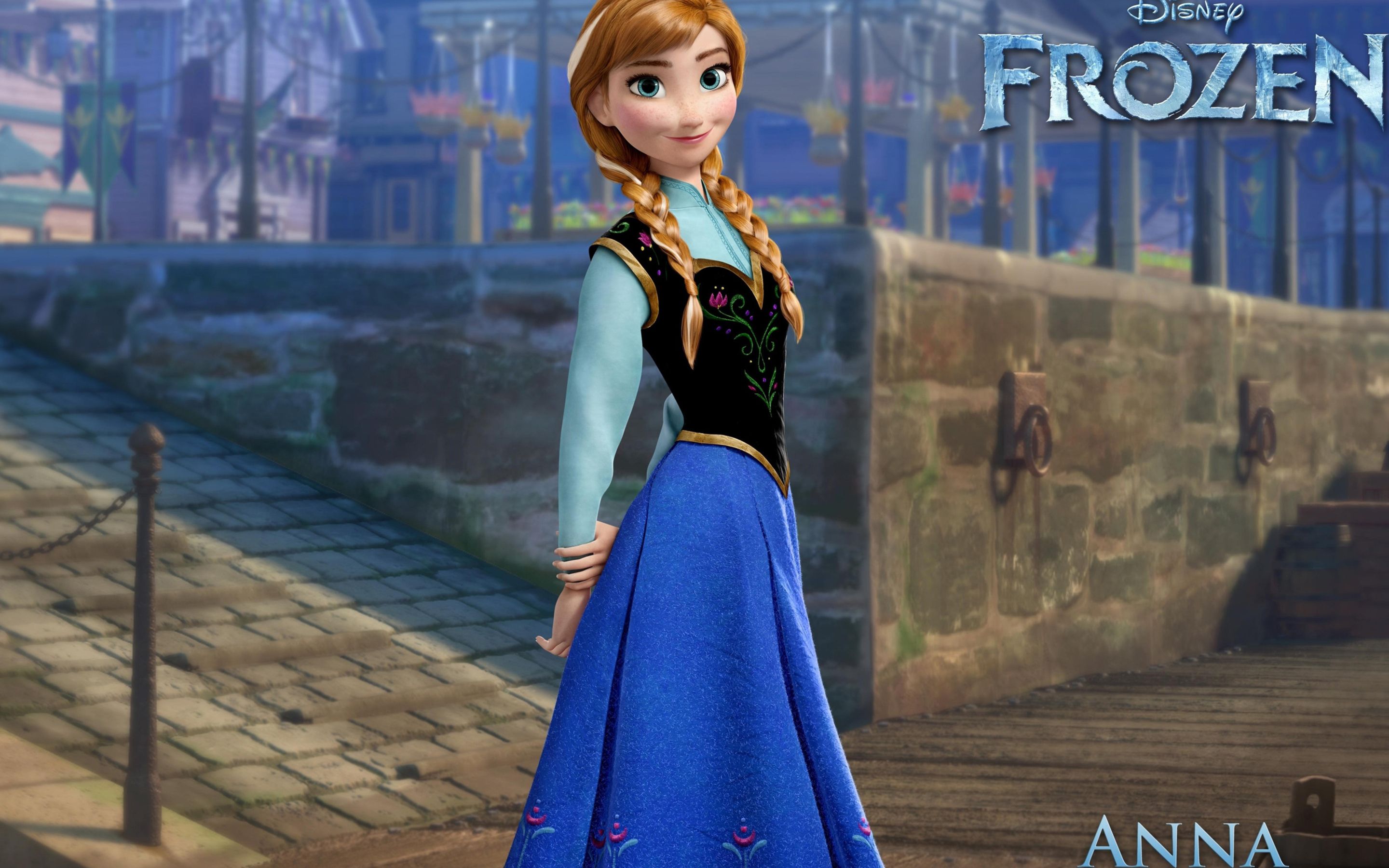 Frozen Anna Macbook Pro Retina HD 4k Wallpaper, Image, Background, Photo and Picture