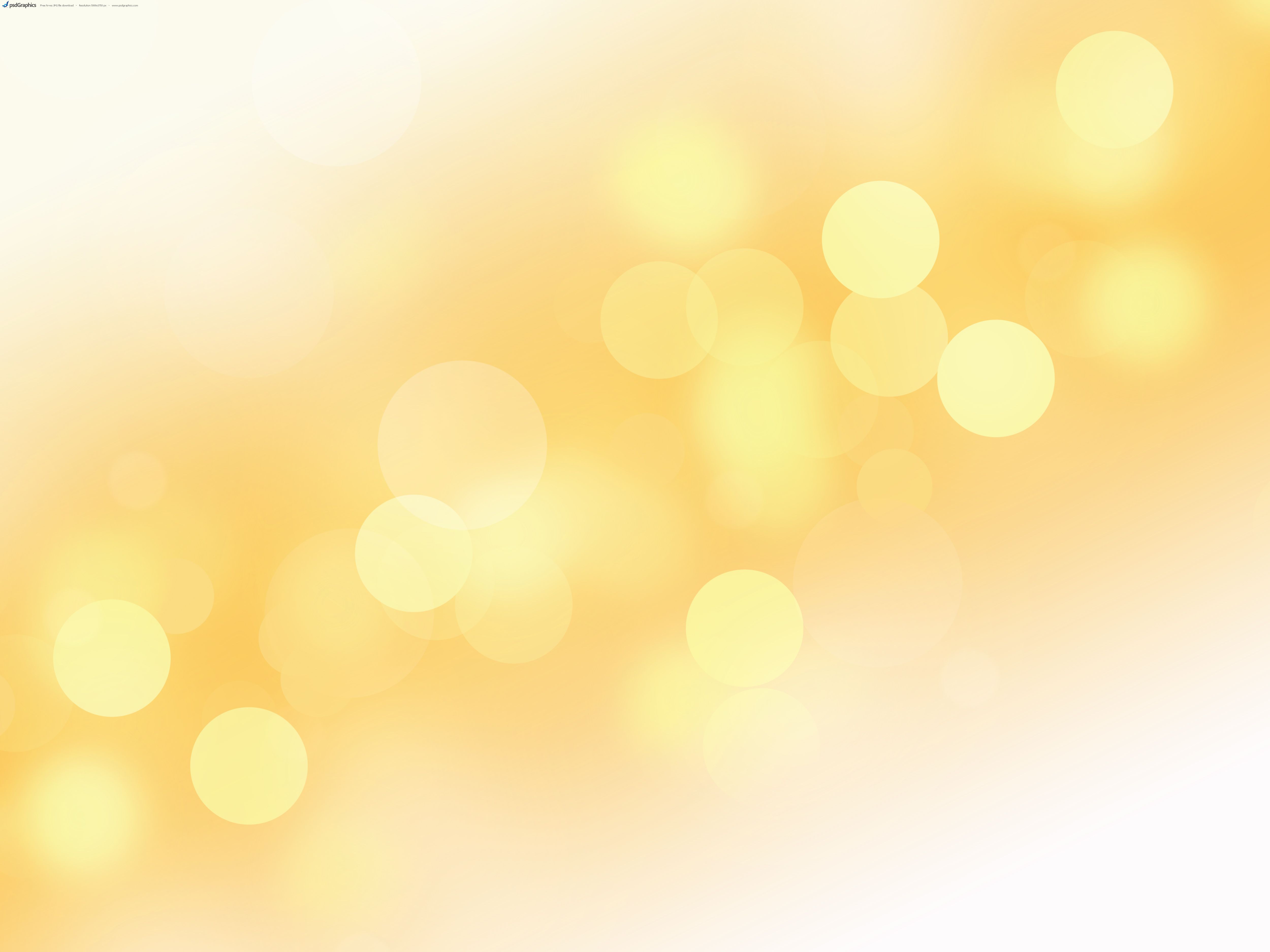 Yellow Lights Bubbles HD Wallpapers - Wallpaper Cave