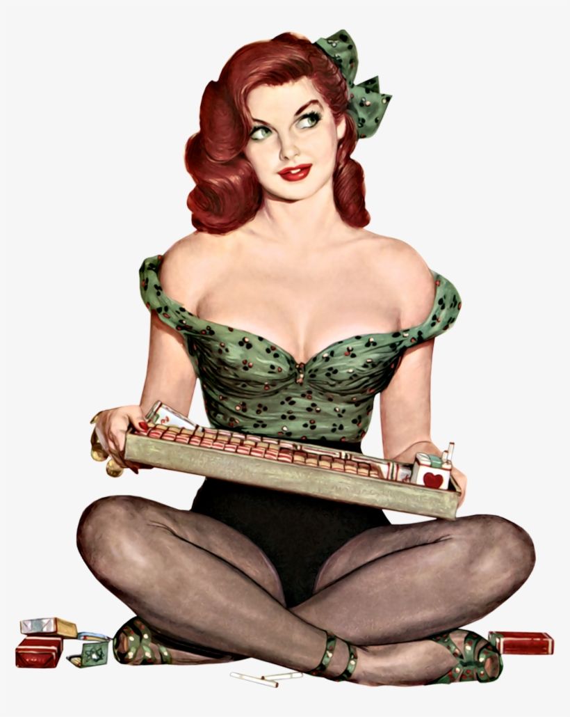 Play That Music Girl Posters, Pin Up Posters, Vintage Art Transparent PNG Download on NicePNG