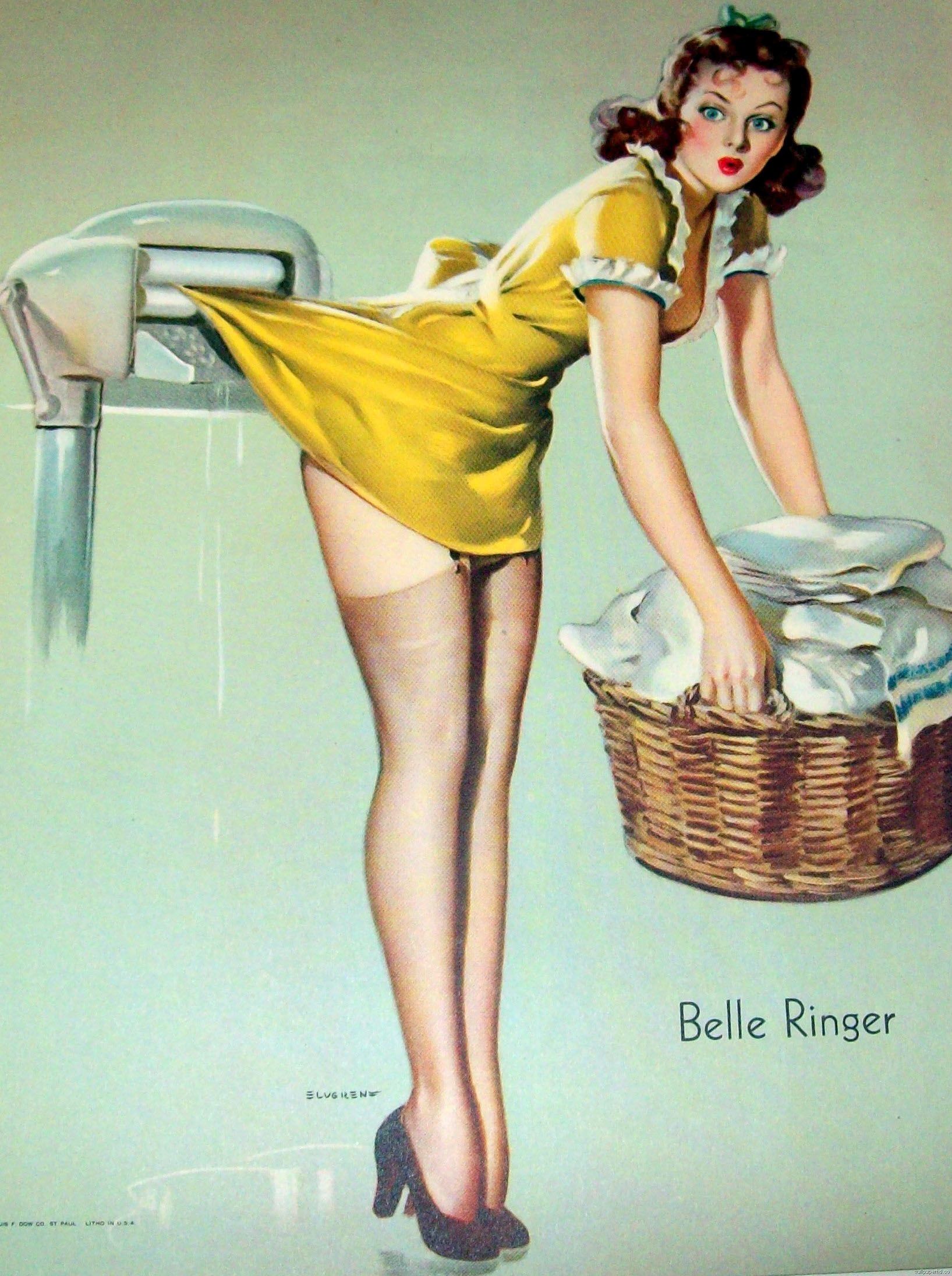 Pin Up Girls HD Wallpaper