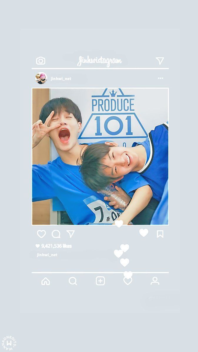 Wannaone Wallpaper On Twitter Daehwi And Bae Jinyoung