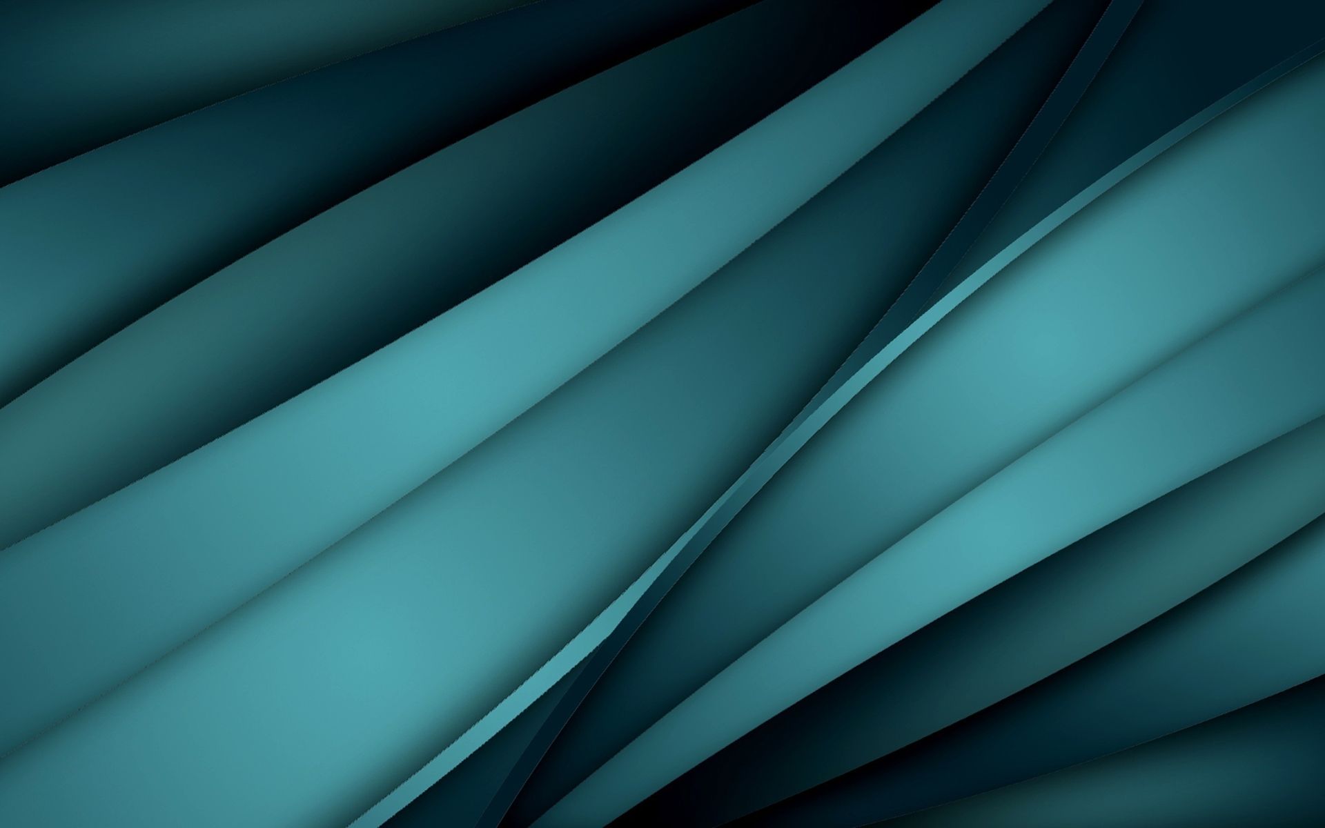 Abstract Art Using Lines in 3D with Tosca and Black Wallpaper. Wallpaper Download. High Resolution Wallpaper