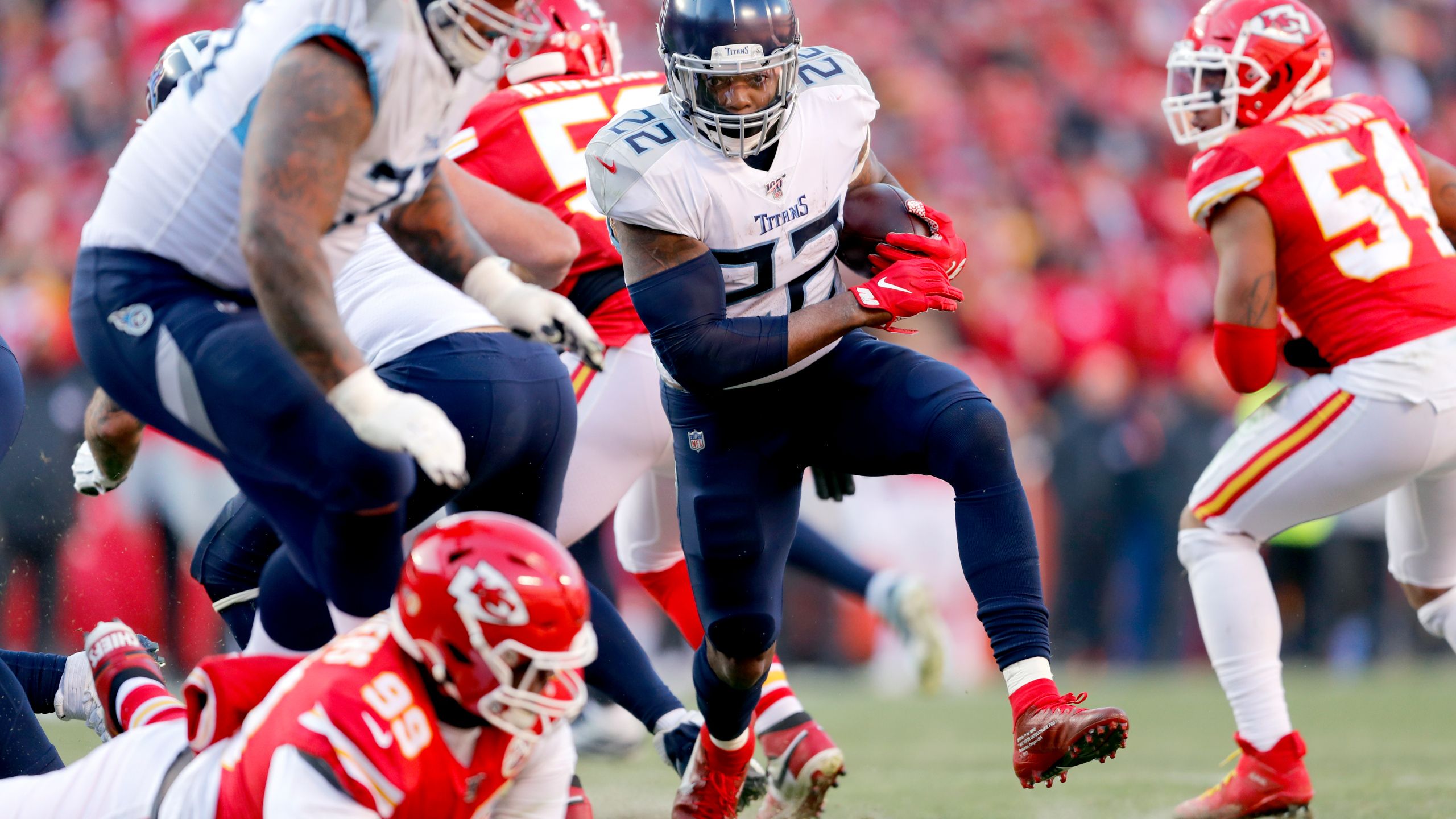 Chiefs shut down Henry, Titans game plan in AFC title game