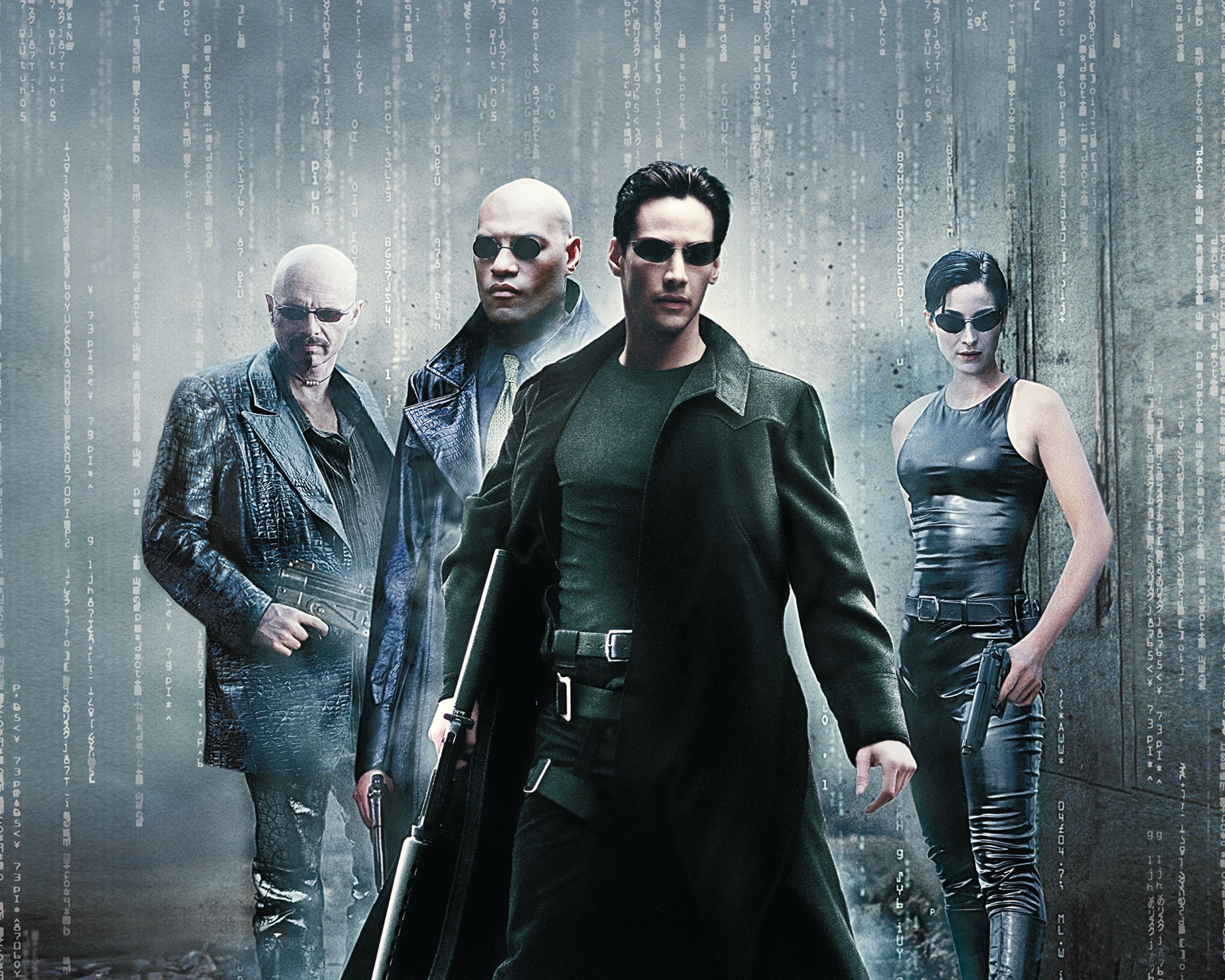 The Matrix, Neo, Morpheus, Trinity Wallpaper