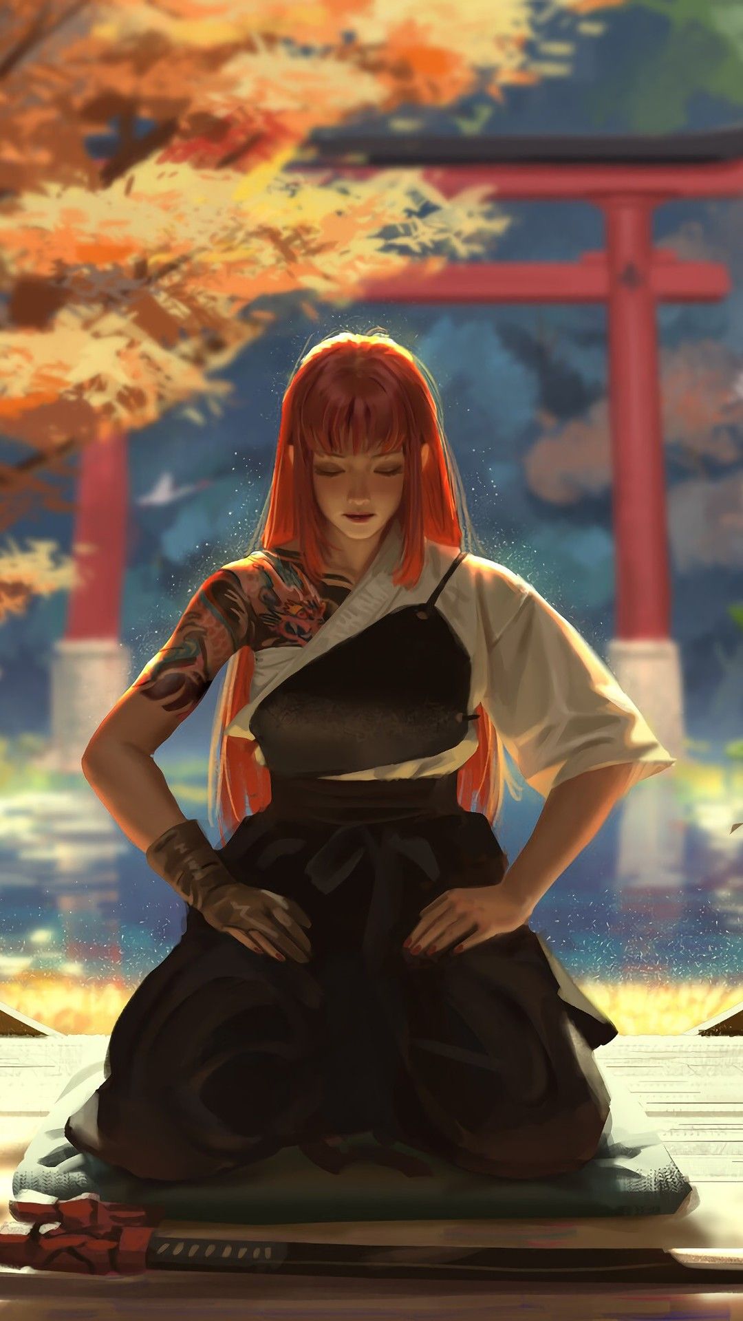 Samurai Girl 4k Wallpapers Wallpaper Cave 