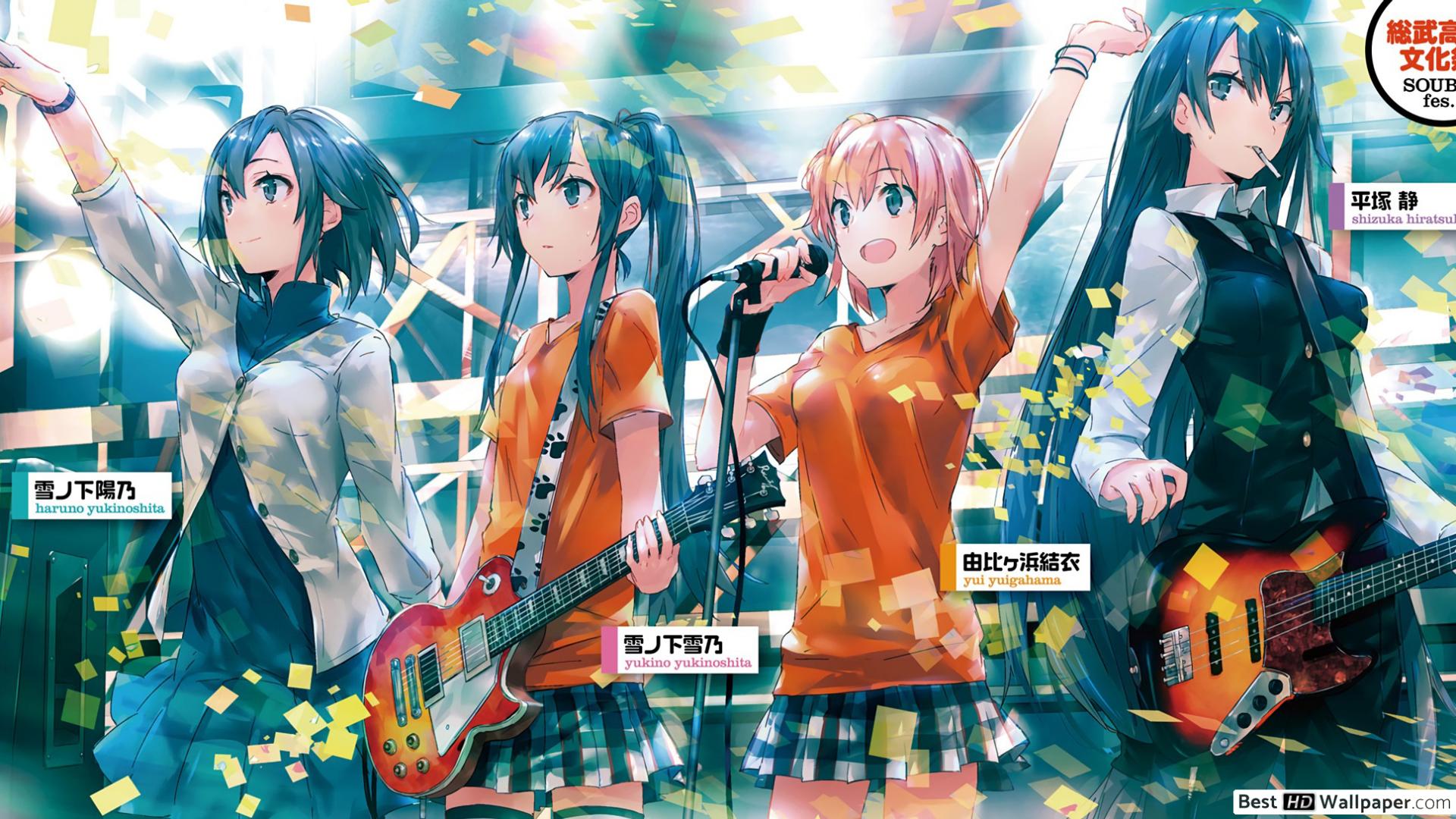 Oregairu HD wallpaper download