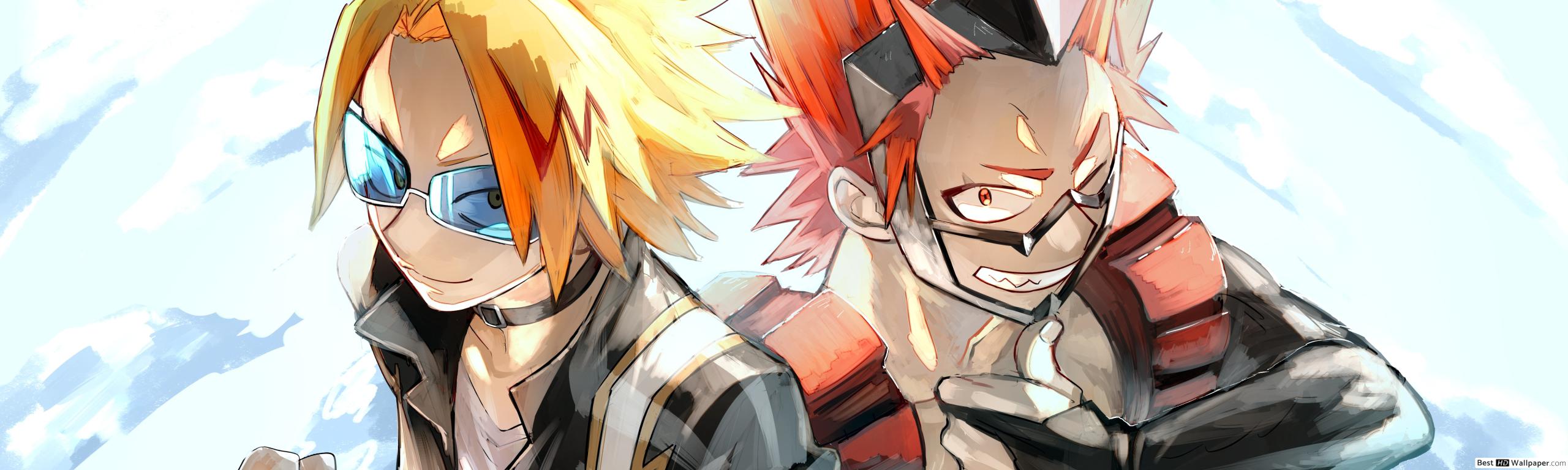 My Hero Academia Kaminari & Eijiro Kirishima HD wallpaper download