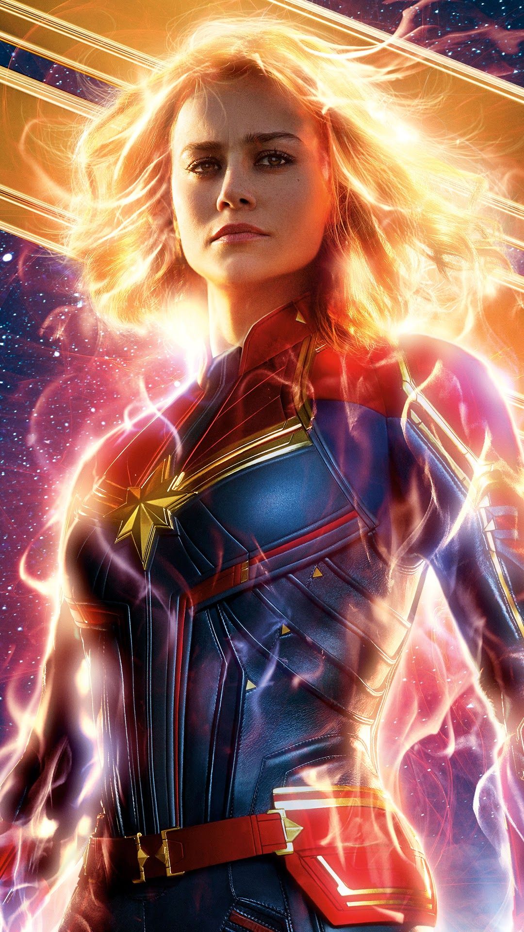 Captain Marvel Movie Brie Larson 8K Wallpaper