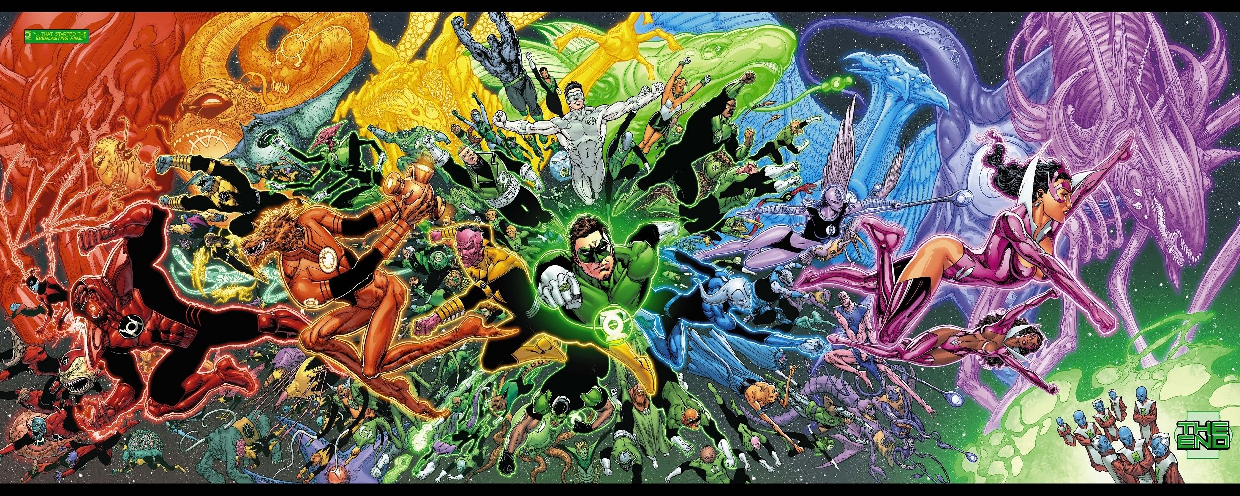 Green Lantern Corps HD Wallpaper and Background Image