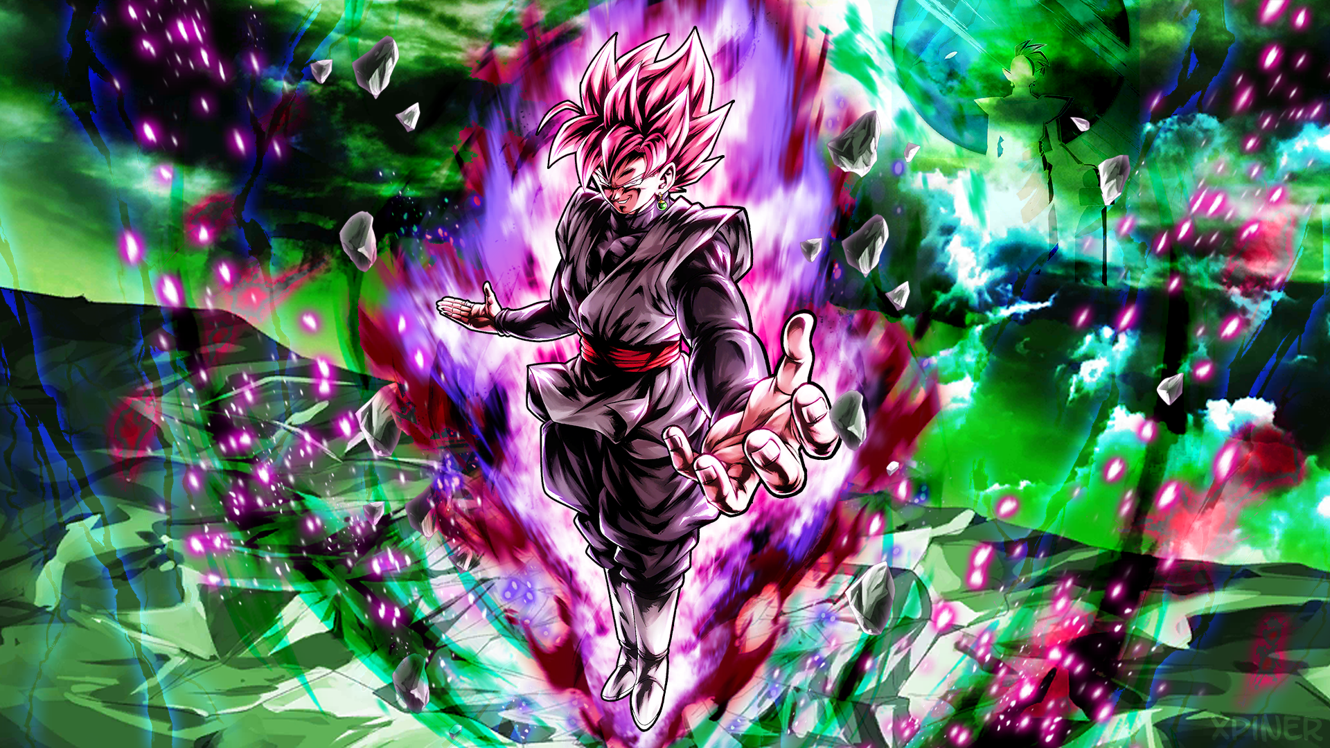 Goku Black Saiyan Rosé (PC Background)