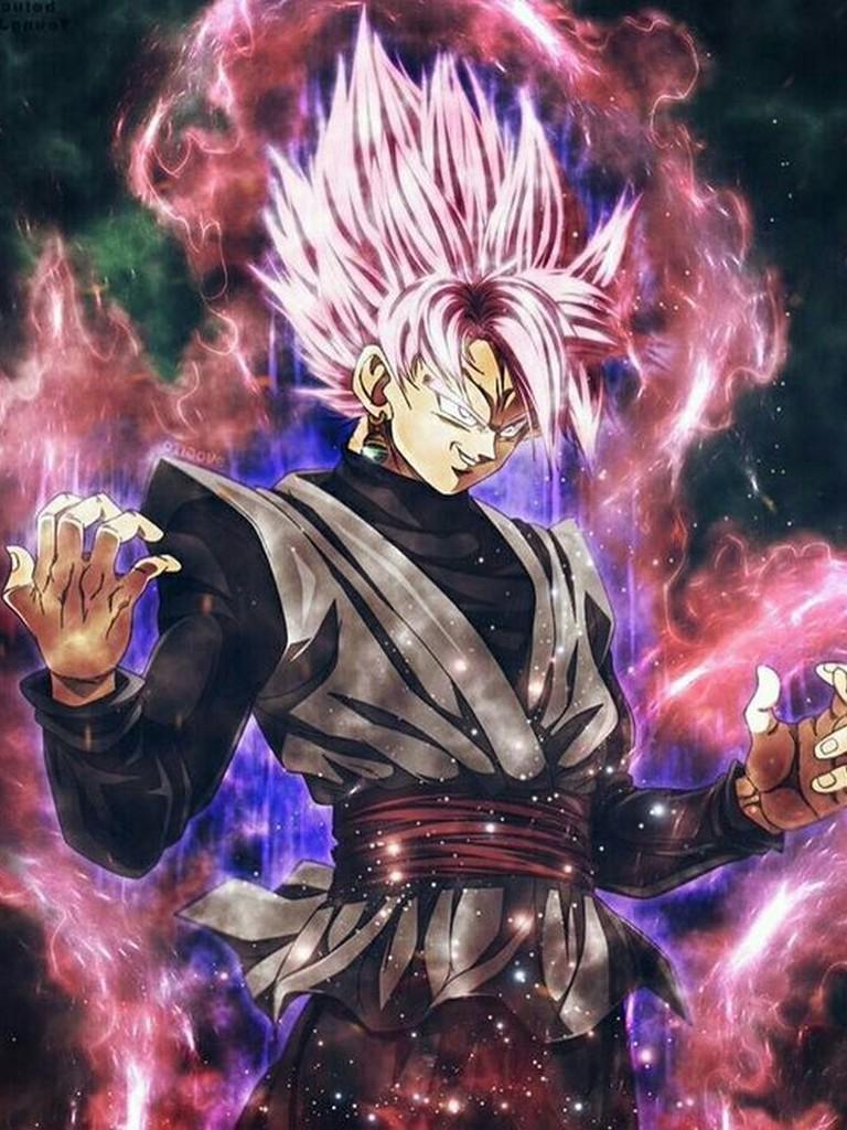 Black Goku Rose Wallpaper for Android