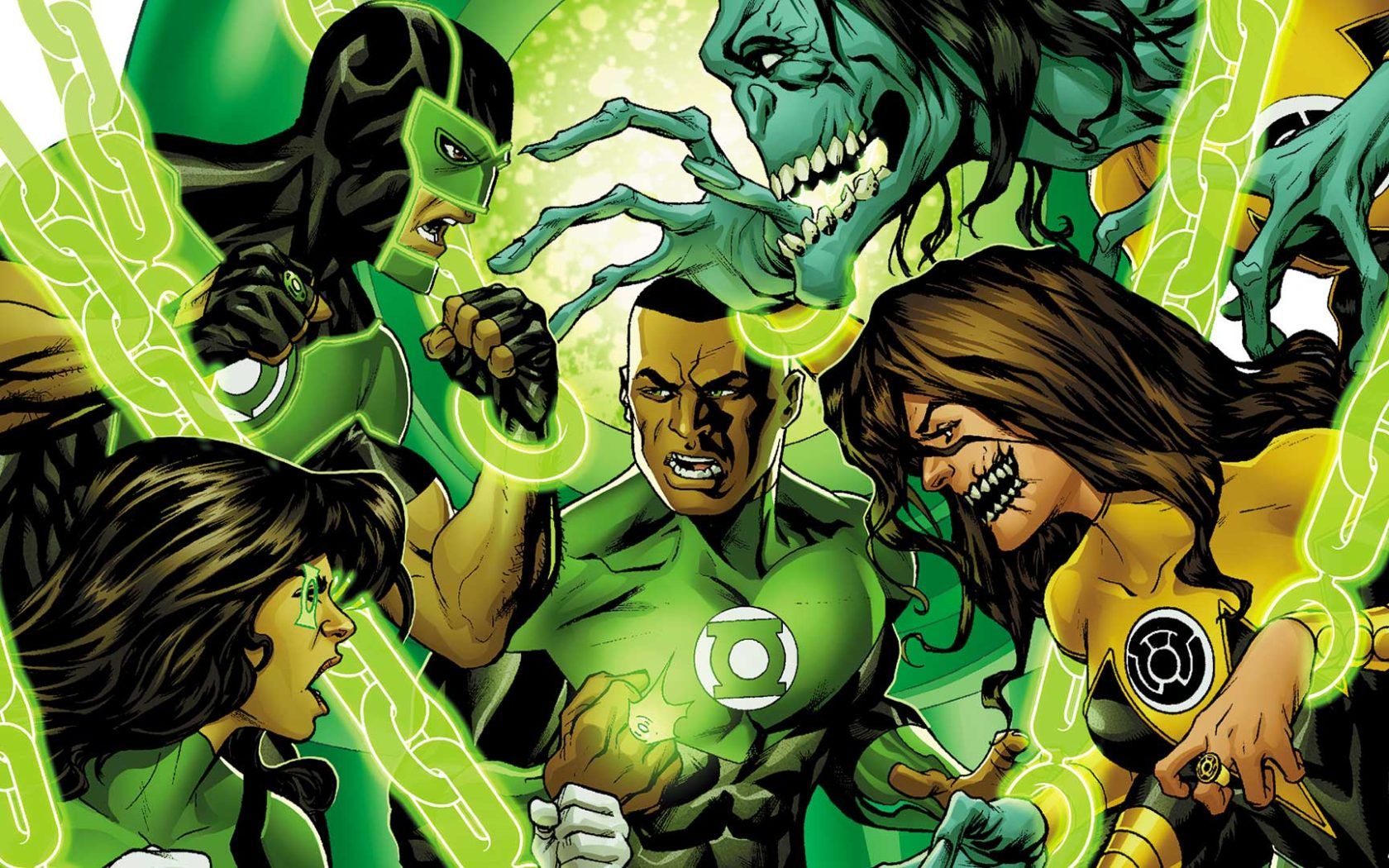 Green Lantern Corps Rebirth Dc Comics Wallpaper HD For Desktop Full Screen 1920x1080, Wallpaper13.com