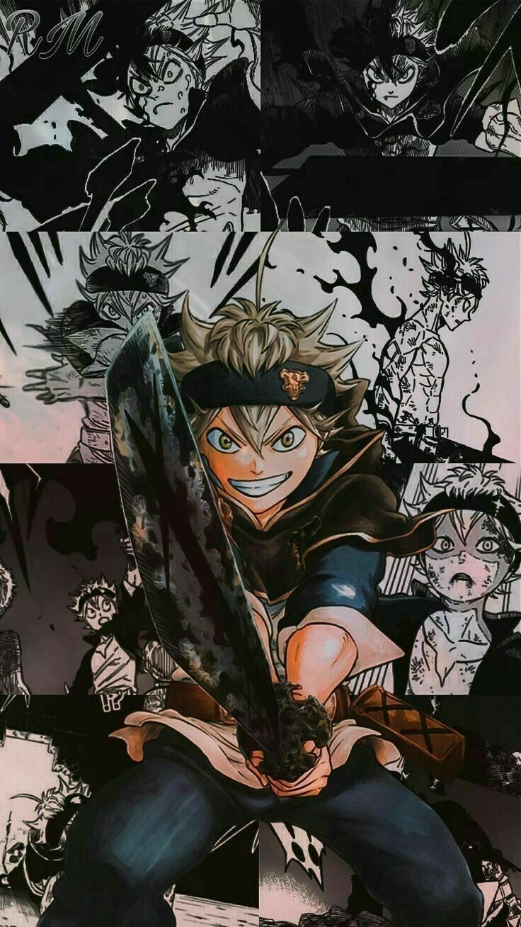Most Best Anime Wallpaper IPhone Funny Black Clover, Black Clover Anime, Black Clover wallpaper, Black Clover funny, Black Clover memes, Black Clover ship, Blac. Black clover anime, Anime wallpaper, Anime