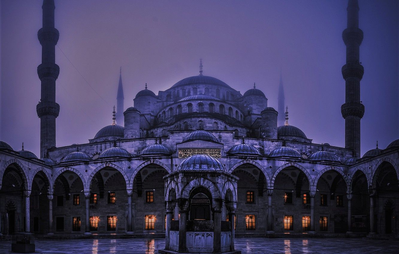 Wallpaper Istanbul, Turkey, Blue Mosque, Constantinople, Byzantine image for desktop, section город