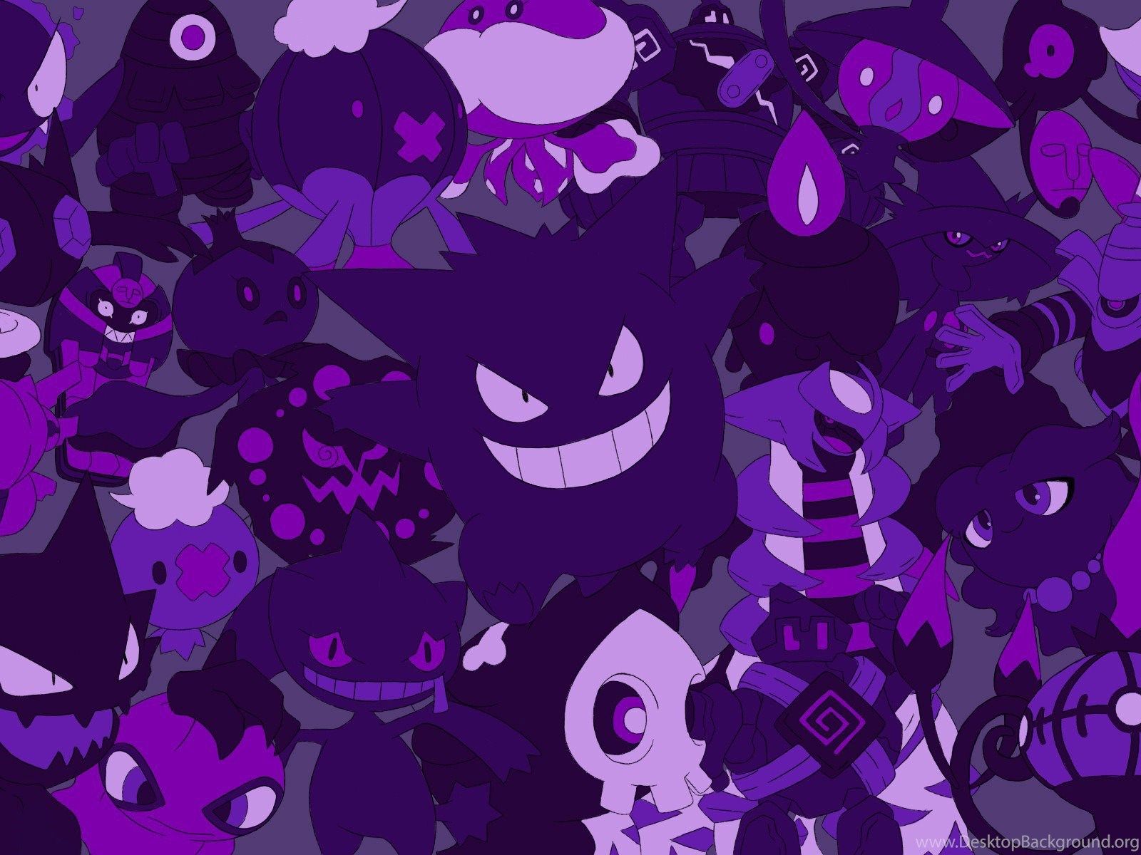 Desktop Purple Anime Wallpapers Wallpaper Cave