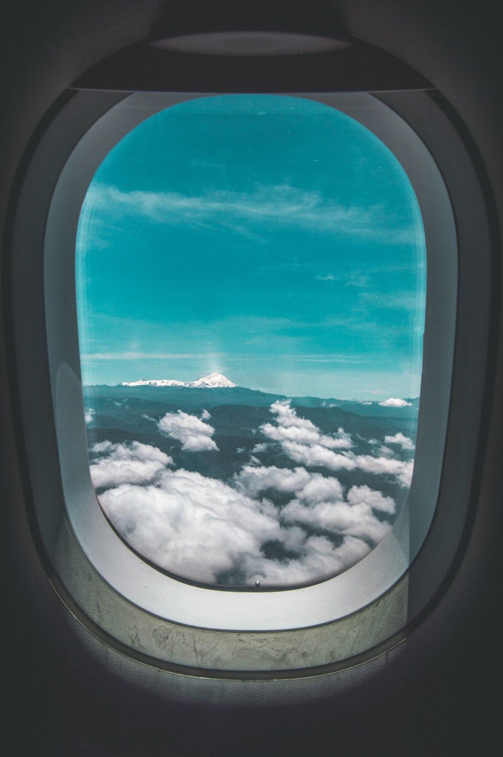 Plane Window Picture. Download Free Image