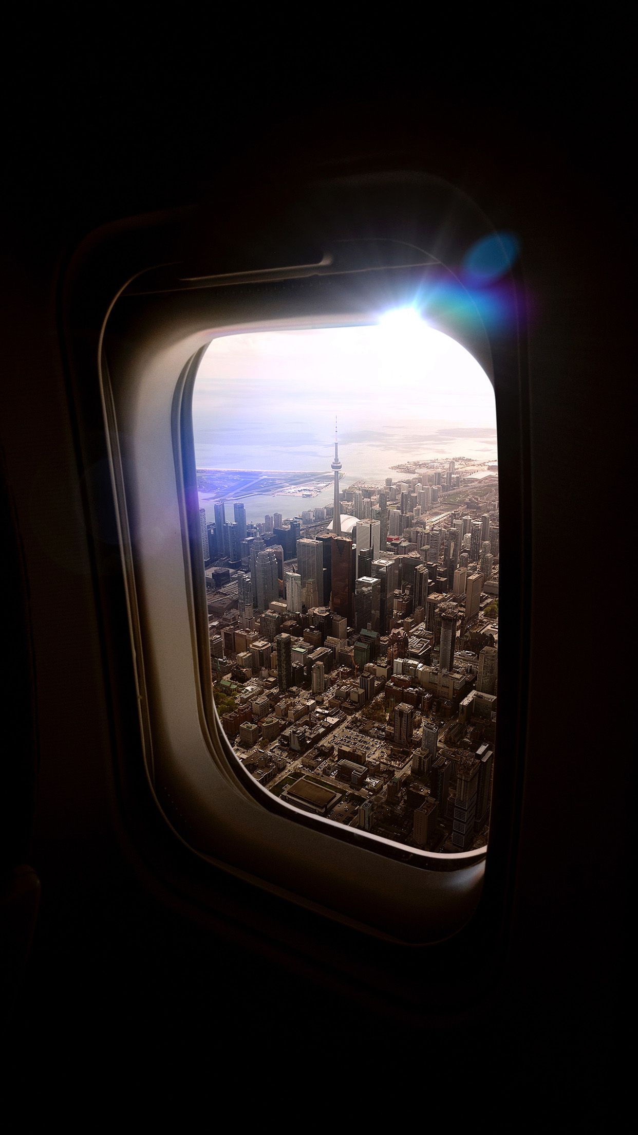 Nature Airplane Fly Window Sky Wallpaper