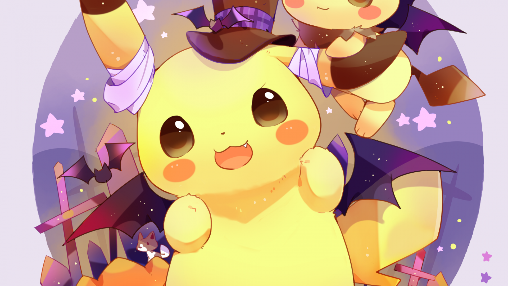Download 1920x1080 Pikachu, Pokemon, Smiling, Cute Wallpaper for Widescreen