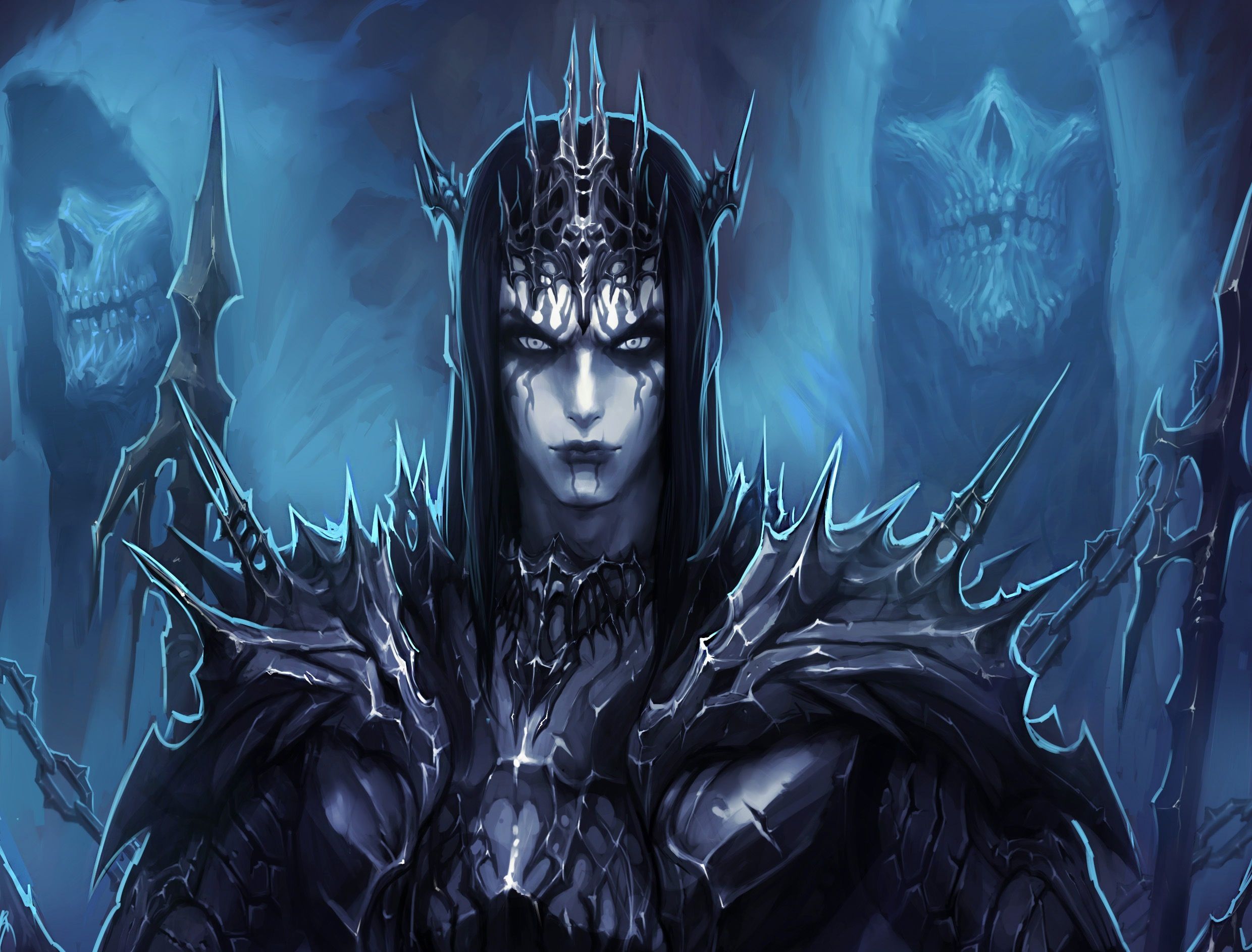 Demon Computer Wallpaper, Desktop Backgroundx1886. Fantasy demon, Vampire art, Dark fantasy art