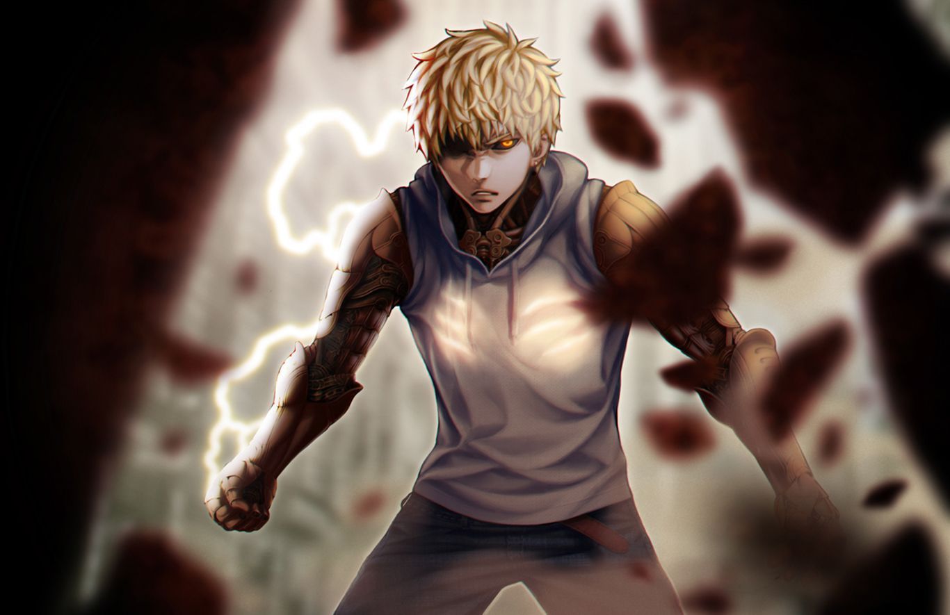 Free download Demon Cyborg One Punch Man Wallpaper Anime One punch man One [1366x885] for your Desktop, Mobile & Tablet. Explore Cyborg Wallpaper. Cyborg Wallpaper, Cyborg Logo Wallpaper, Cyborg