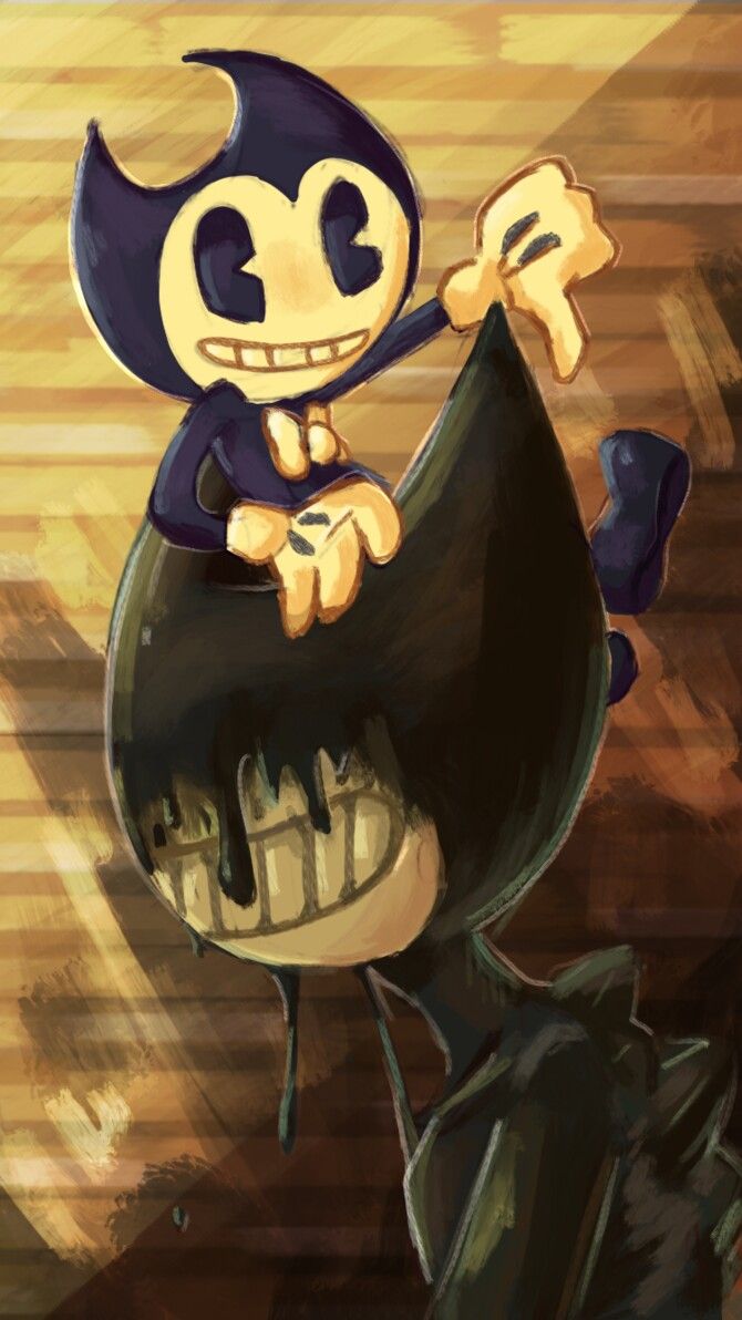 Bendy and Ink Demon. Bendy and the ink machine, Ink, Anime