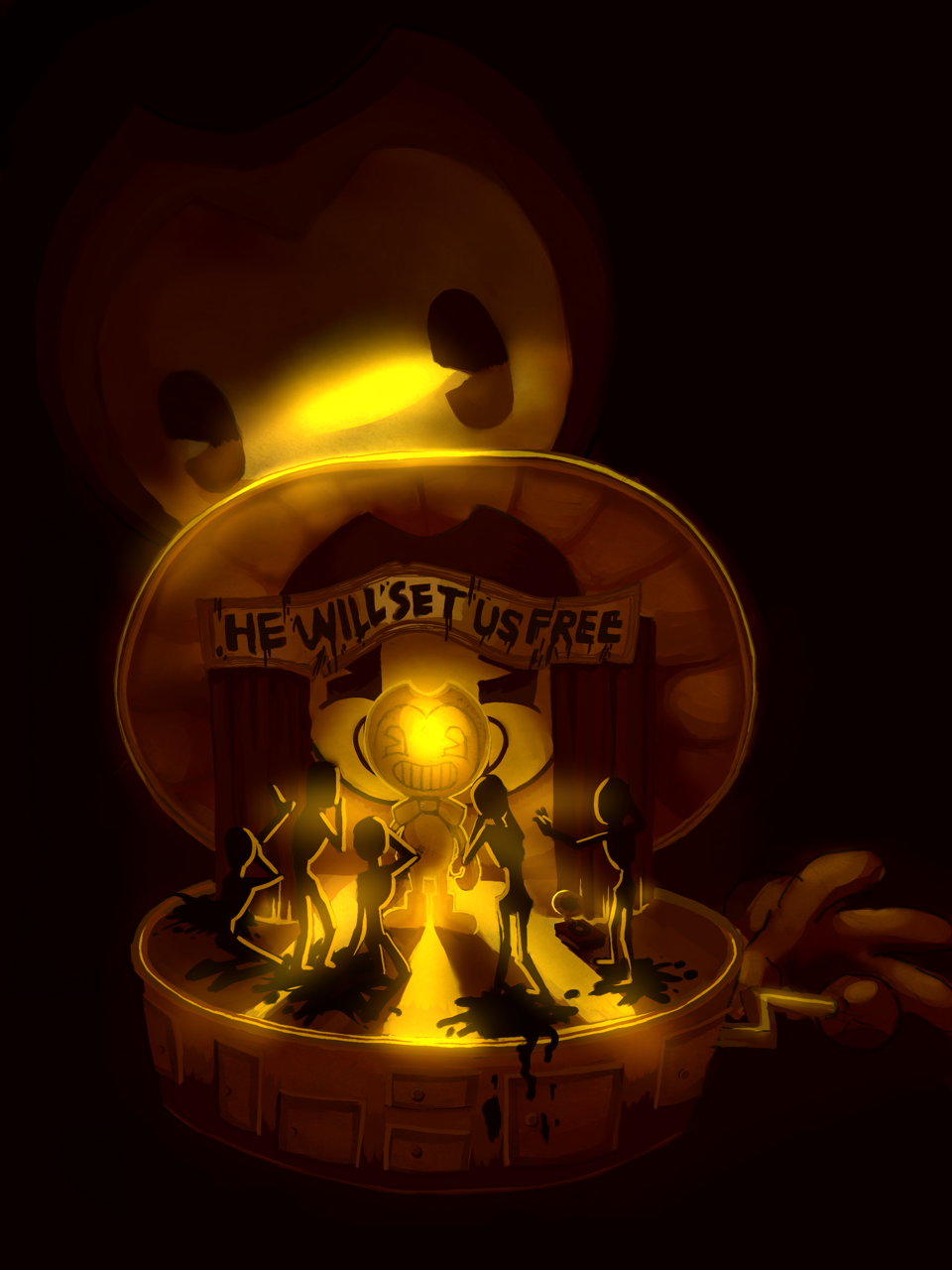 Bendy & the IM. Bendy and the ink machine, Ink, The magicians