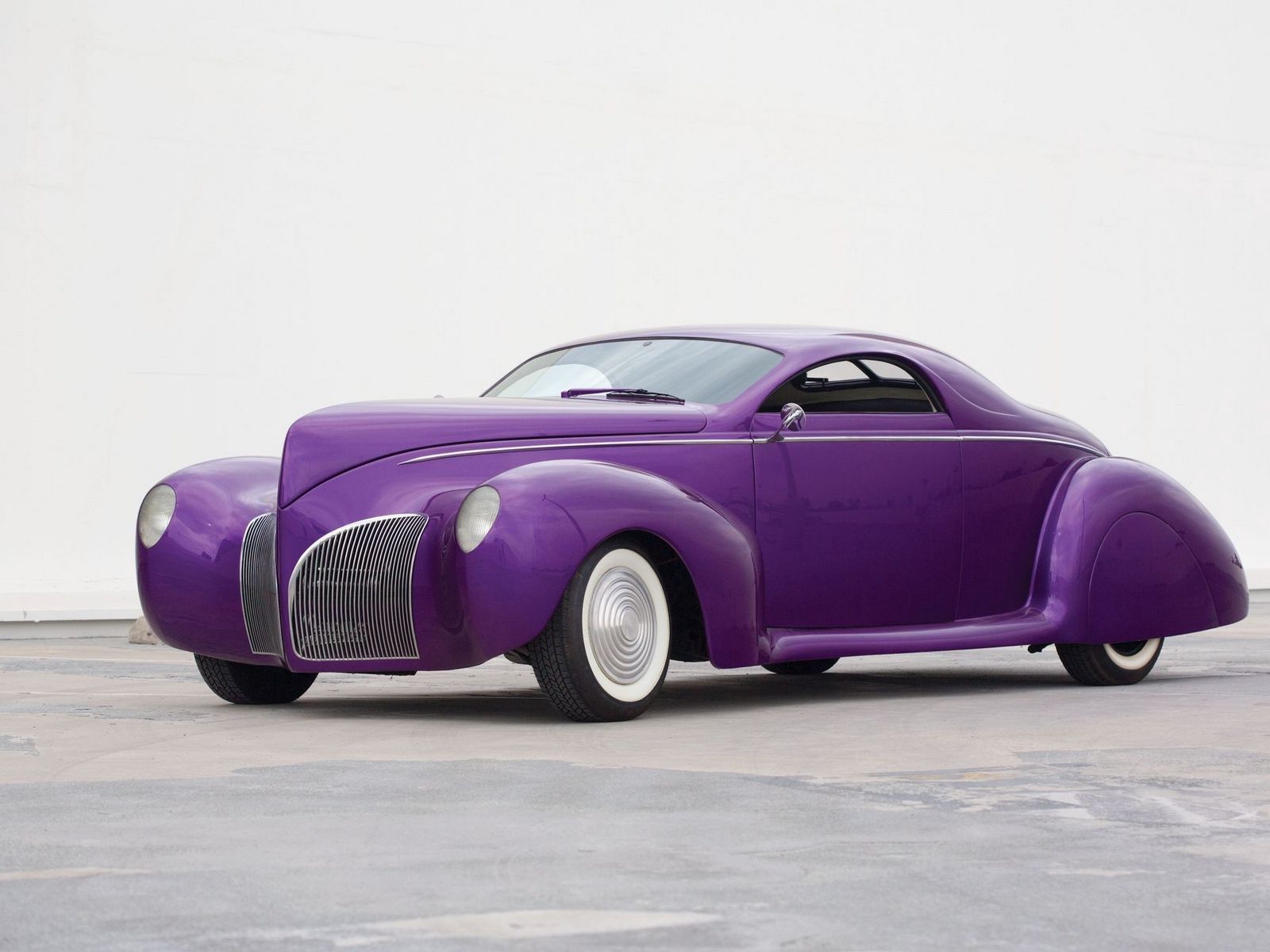 Download wallpaper 1600x1200 purple haze, cars, lilac, side view standard 4:3 HD background