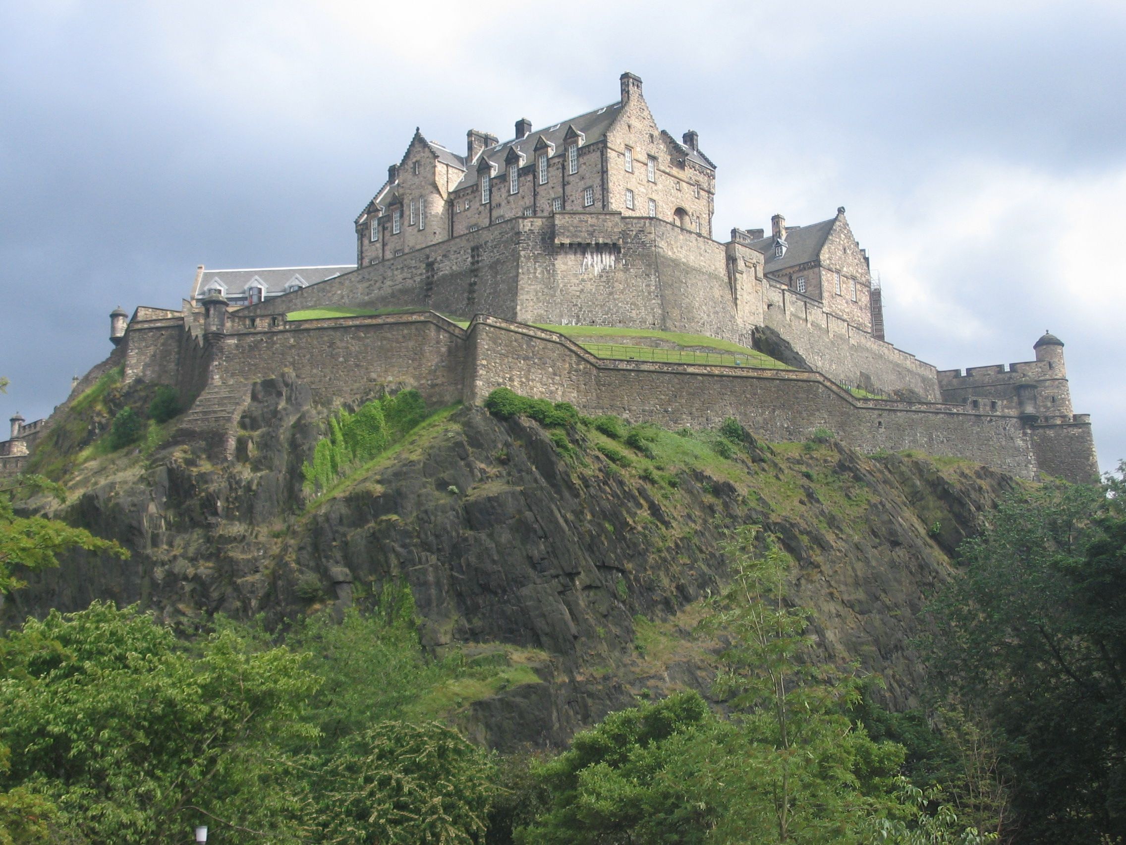 castles, Edinburgh, Edinburgh Castle wallpaper