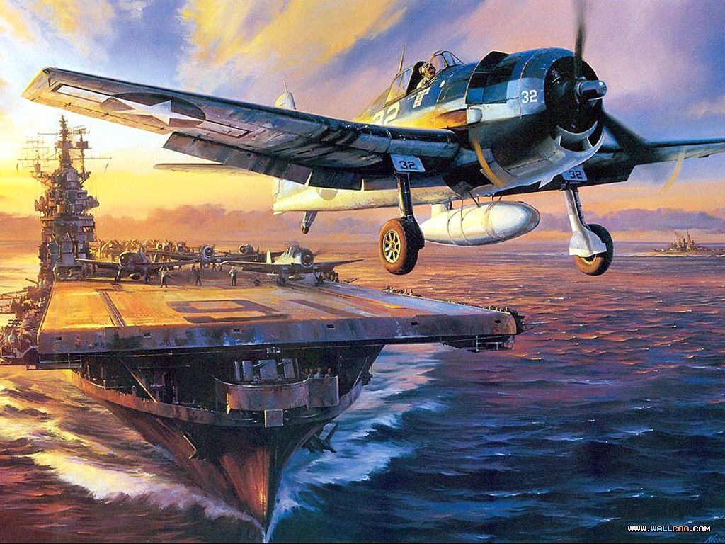 Air Combat Paintings Vol.01, Aviation Art of World War Wallpaper Flying Magazine