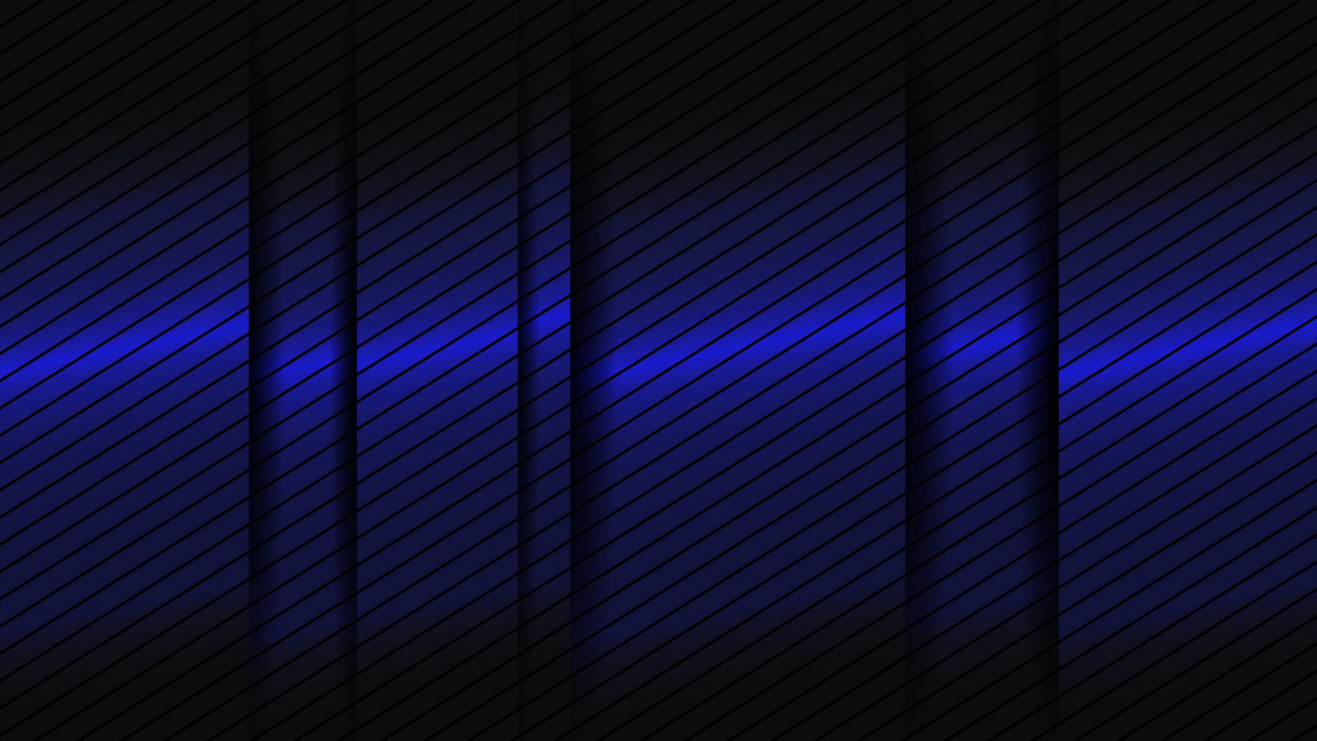 Abstract Blue Gradient Lines 3D 1440P Resolution HD 4k Wallpaper, Image, Background, Photo and Picture
