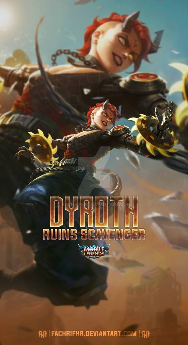 Dyroth Ruins Scavenger. Mobile legend wallpaper, Alucard mobile legends, Mobile legends
