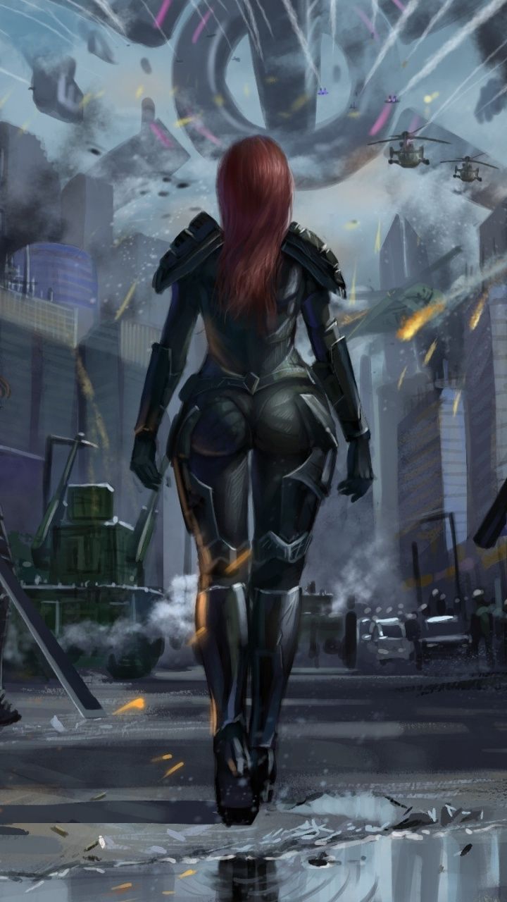 Girl squad, redhead, artwork, 720x1280 wallpaper. Girl squad, Squad, Artwork