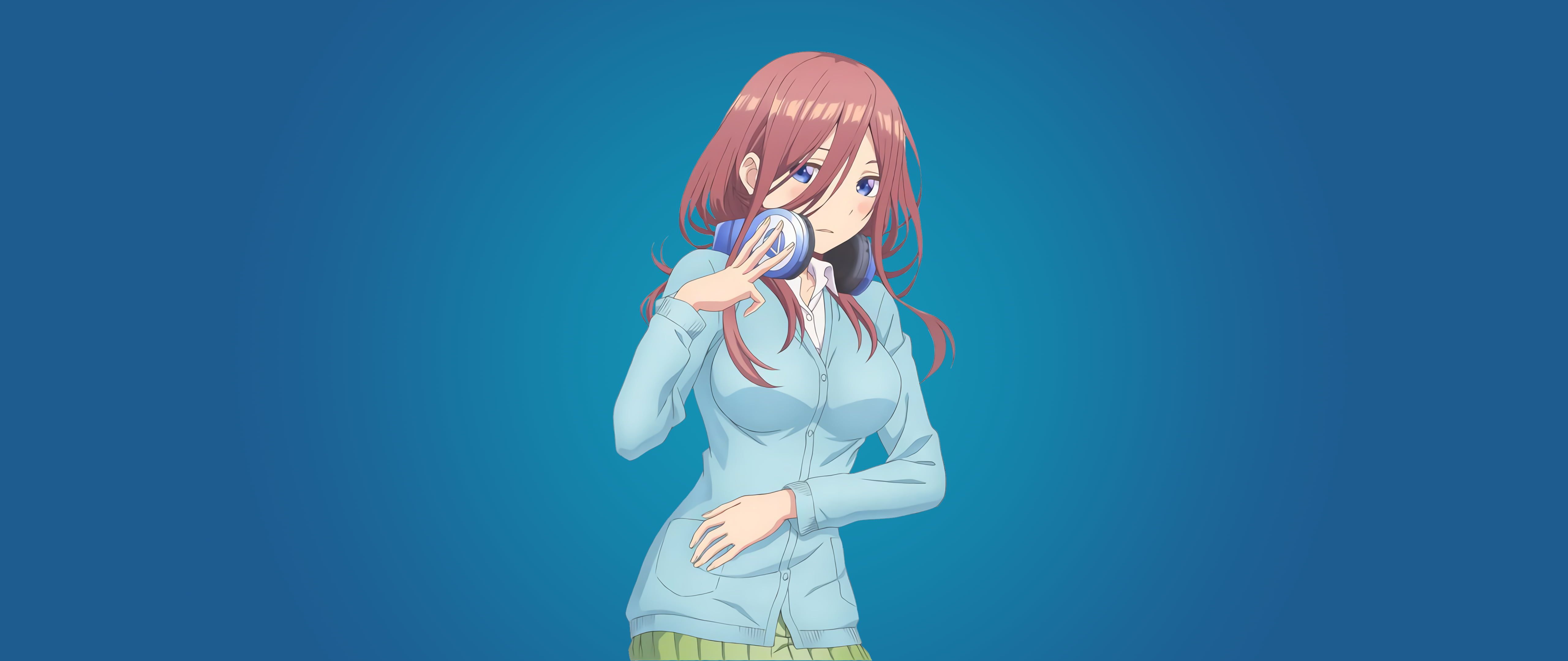 Anime The Quintessential Quintuplets 5 Toubun No Hanayome Miku Nakano K # Wallpaper #hdwallpaper #desktop. Anime, Romantic Anime, Miku