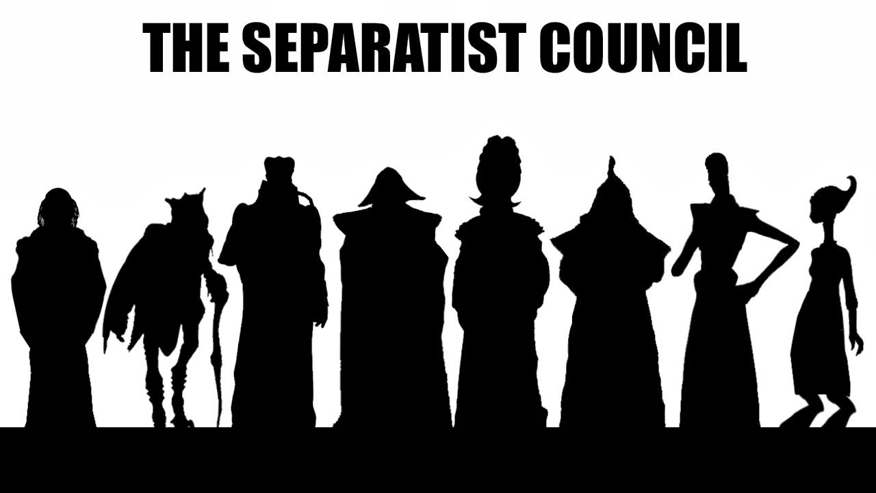 Hysterically Assertive.: SEPARATIST COUNCIL SET [VARIOUS FIGURE LINES]