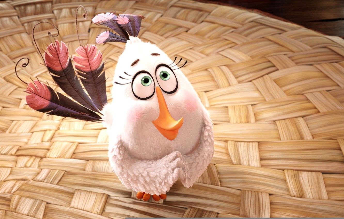 Wallpaper cinema, animation, game, bird, eyes, wings, feathers, cartoon, movie, series, face, film, cute, egg, Angry Birds, sugoi image for desktop, section фильмы