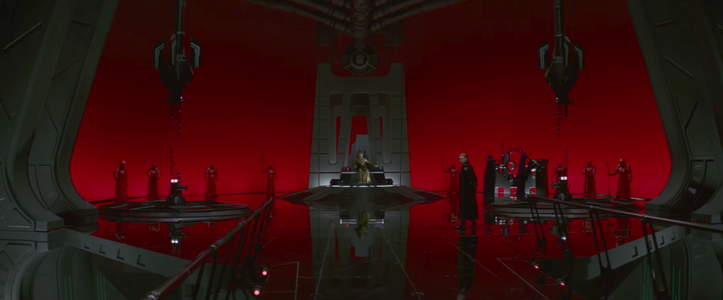 Star Wars: The Last Jedi Image: Snoke's Throne, Praetorian Guards