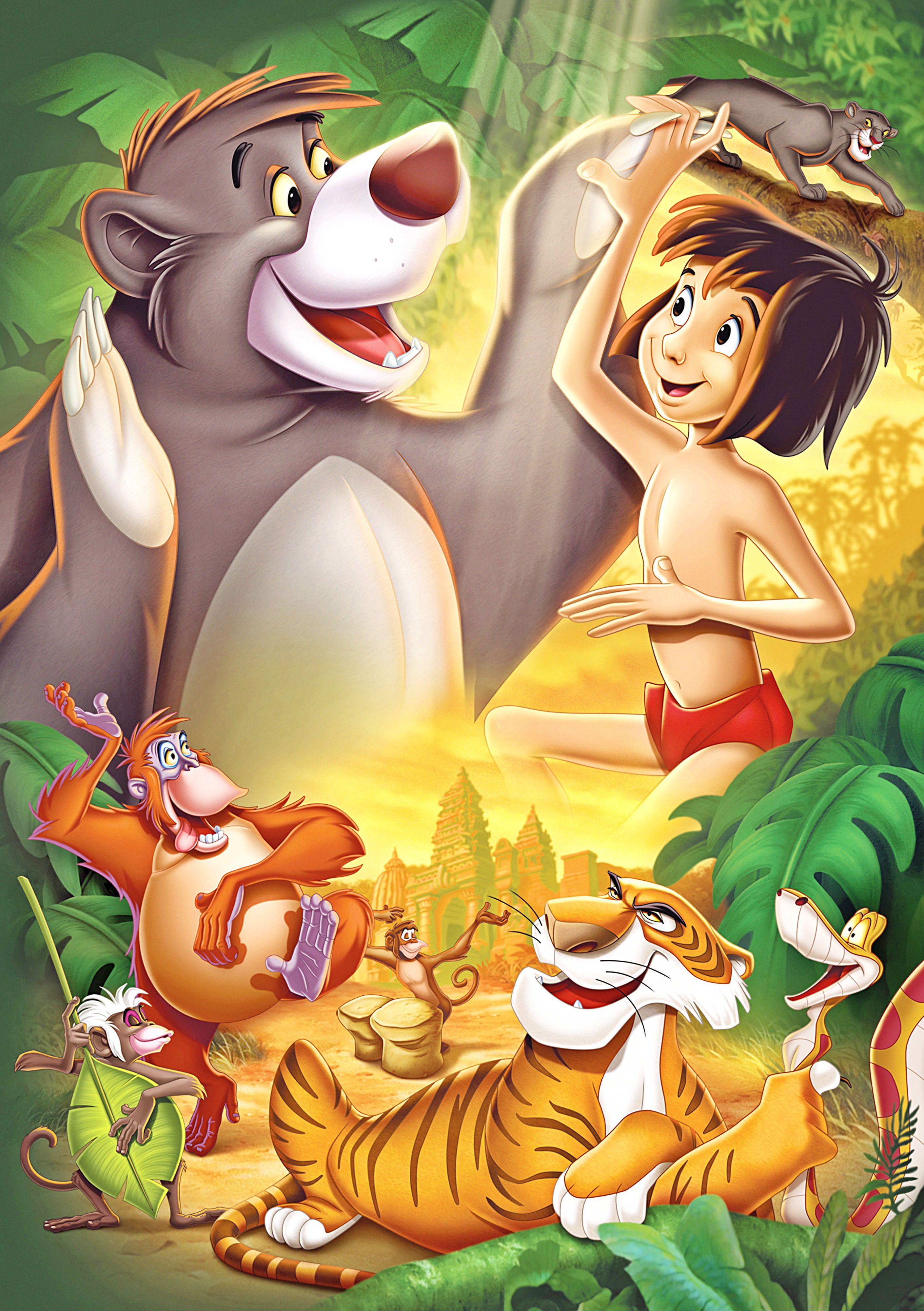jungle, Book, Disney, Fantasy, Family, Cartoon, Comedy, Adventure, Drama, 1jbook Wallpaper HD / Desktop and Mobile Background