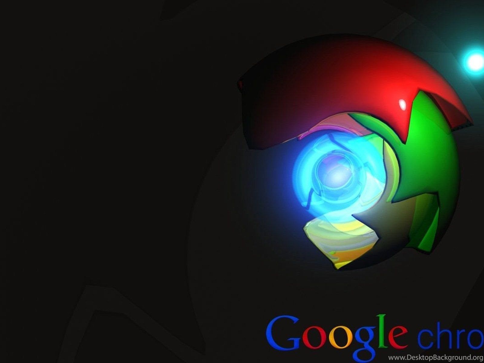 GOOGLE CHROME Computer Logo Poster Wallpaper Desktop Background