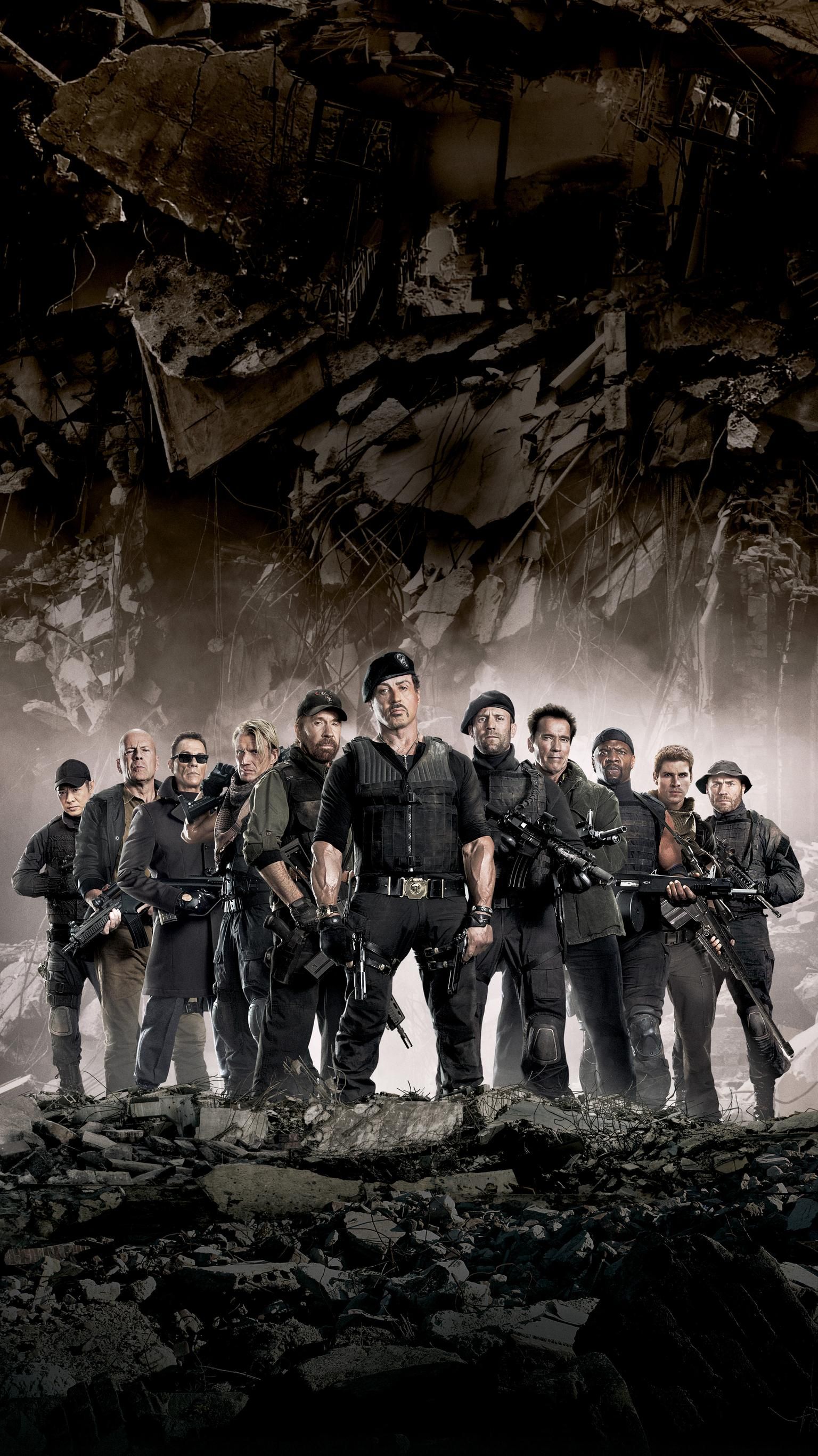 The Expendables 2 Phone Wallpaper. Moviemania. The expendables, Film prints, Poster