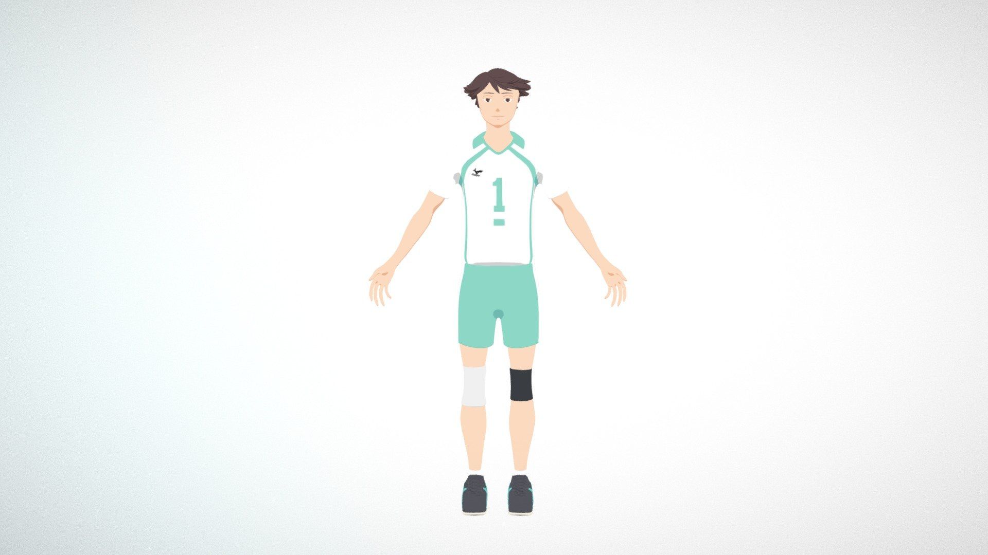 Tōru Oikawa (Haikyuu) Free 3D model by TMGreed [94f0990]