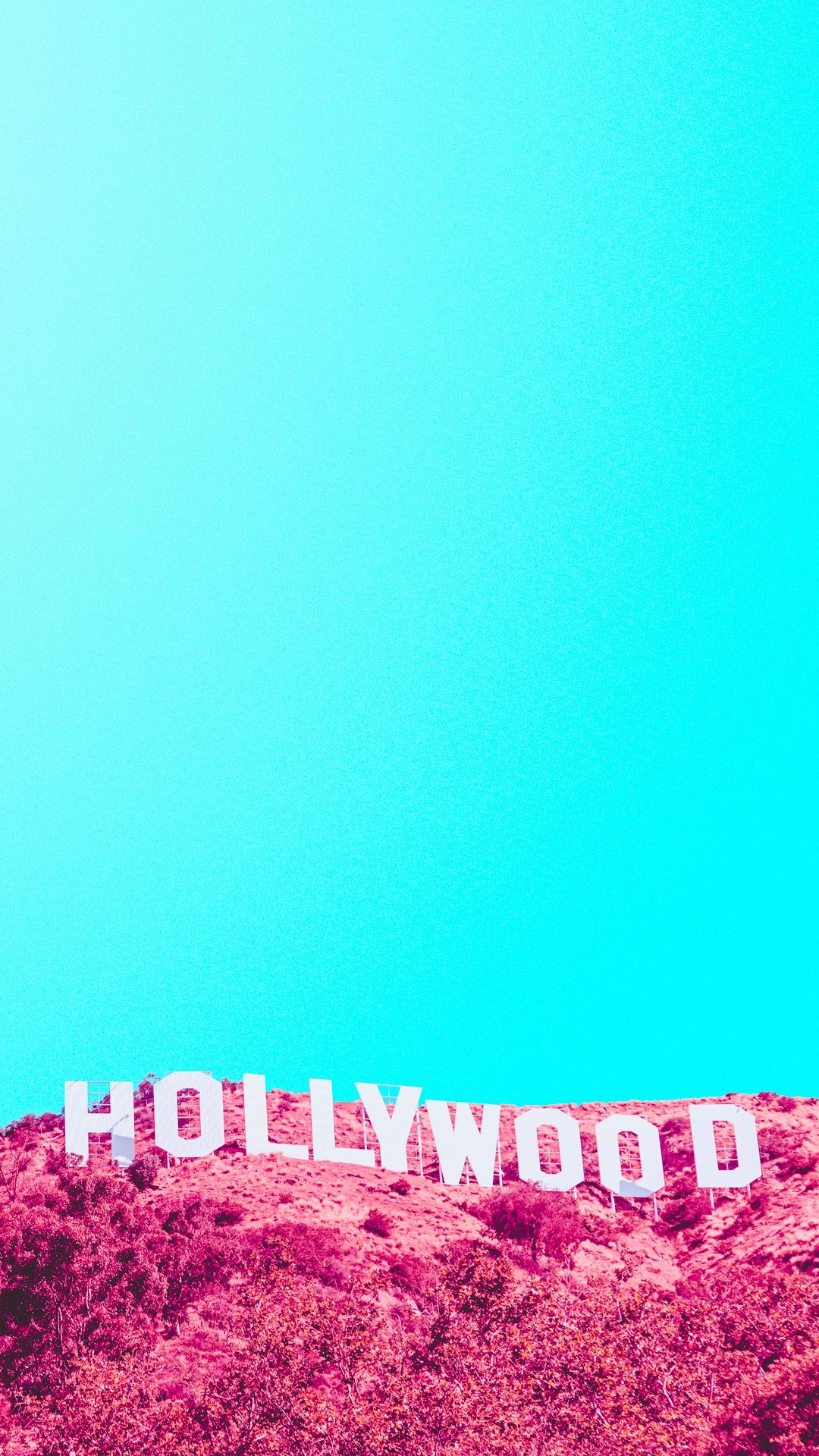 Hollywood Hills Sign Infrared iPhone 6 Plus HD Wallpaper HD